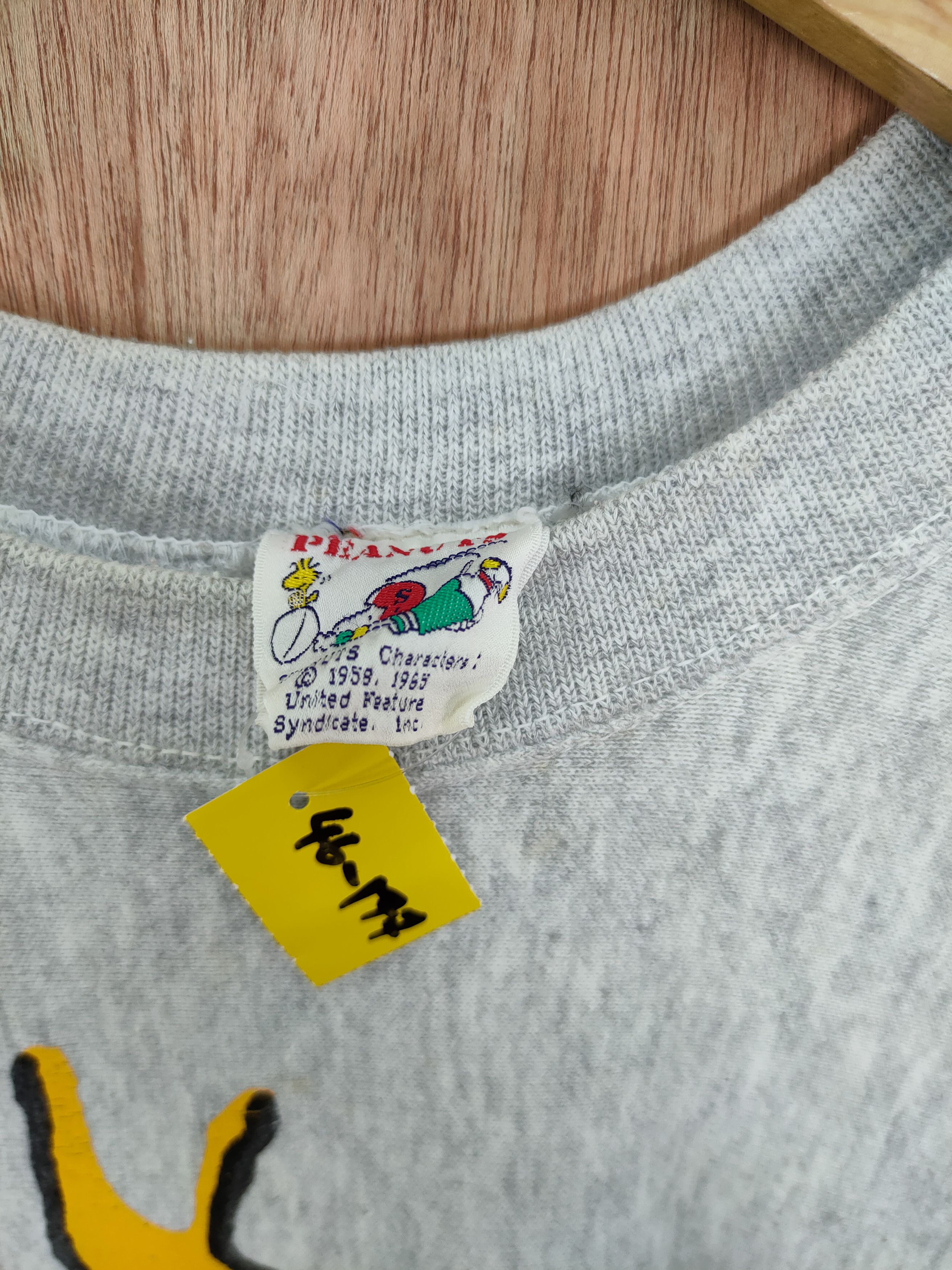 Peanuts Peanuts woodstock movie cartoon sweatshirt vintage #46-177DL Size US M / EU 48-50 / 2 - 5 Thumbnail