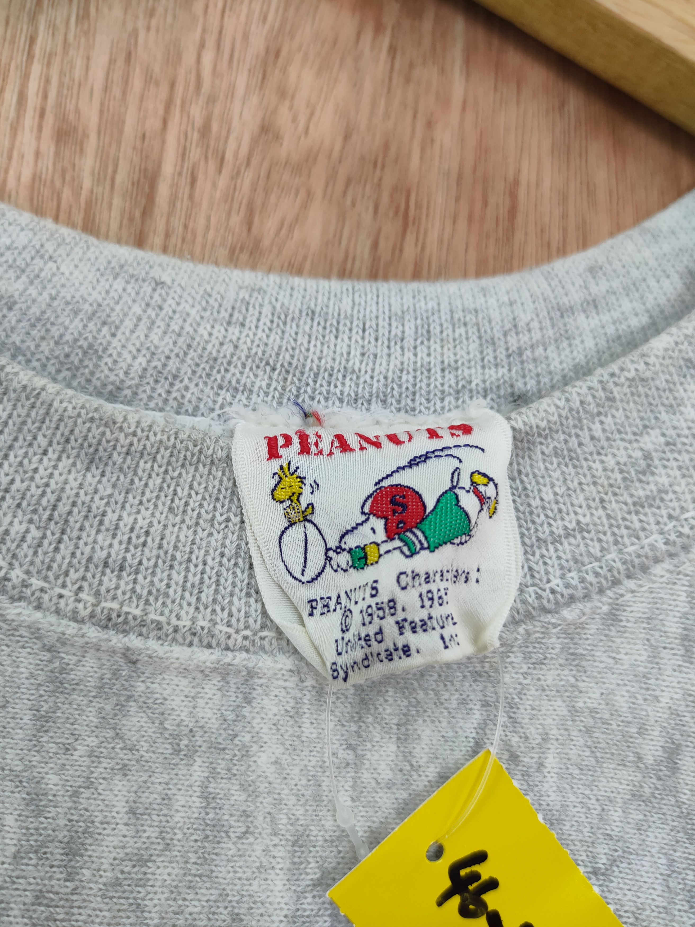 Peanuts Peanuts woodstock movie cartoon sweatshirt vintage #46-177DL Size US M / EU 48-50 / 2 - 6 Thumbnail