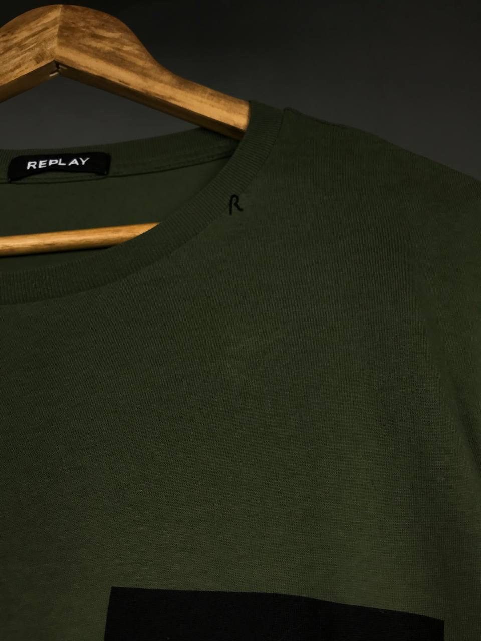 Replay Replay luxury streetwear patch logo longsleeve Size US XL / EU 56 / 4 - 5 Thumbnail