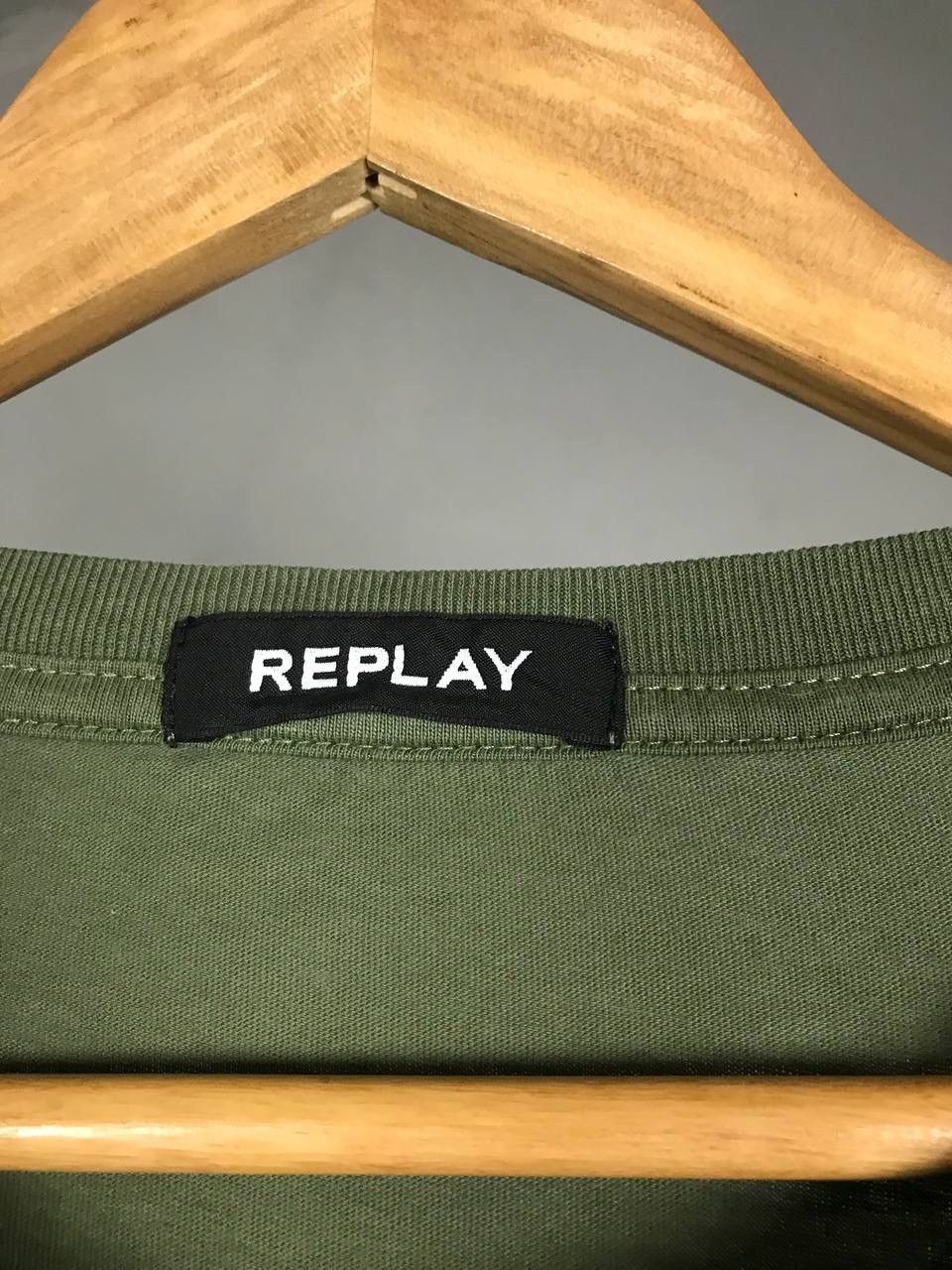 Replay Replay luxury streetwear patch logo longsleeve Size US XL / EU 56 / 4 - 4 Thumbnail