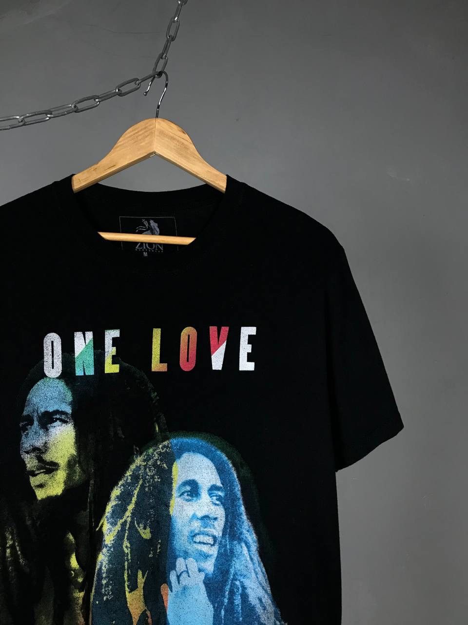 Band Tees × Bob Marley × Vintage Bob Marley One Love vintage rock band tee Size US M / EU 48-50 / 2 - 2 Thumbnail