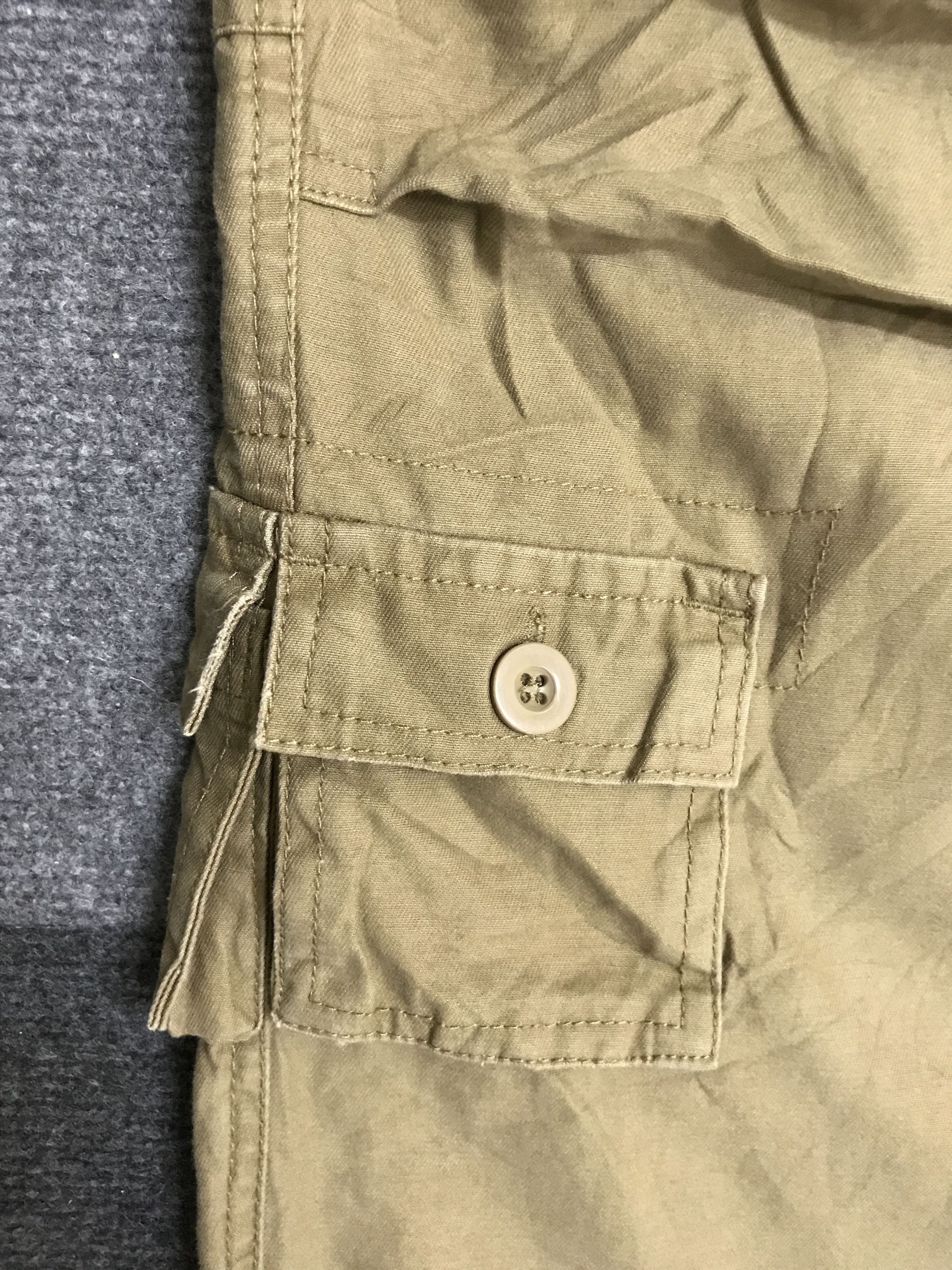 Japanese Brand CP312 KTwoHill Japan Military Parachute Cargo Pant Size US 37 - 8 Thumbnail