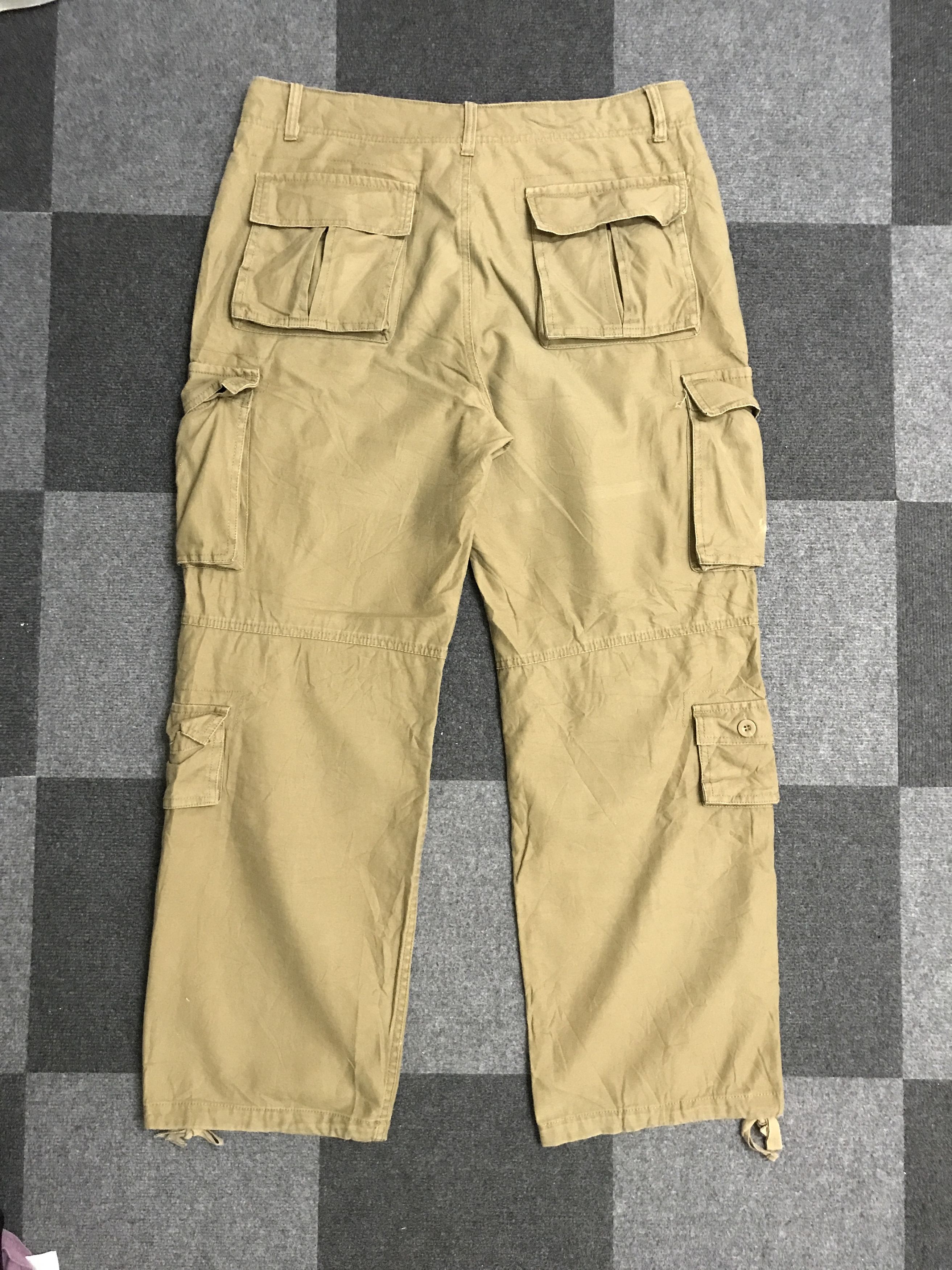 Japanese Brand CP312 KTwoHill Japan Military Parachute Cargo Pant Size US 37 - 10 Thumbnail