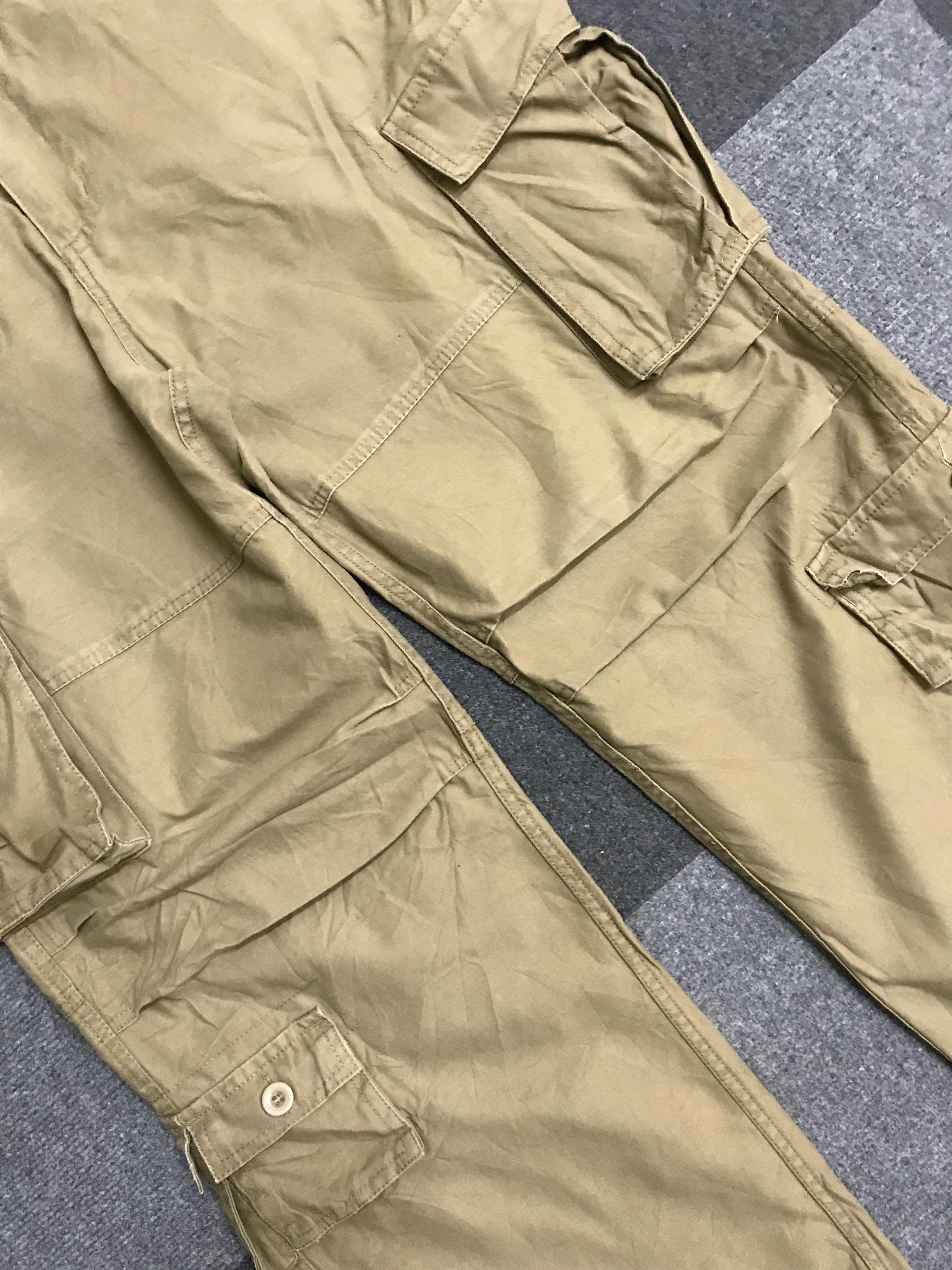 Japanese Brand CP312 KTwoHill Japan Military Parachute Cargo Pant Size US 37 - 3 Thumbnail