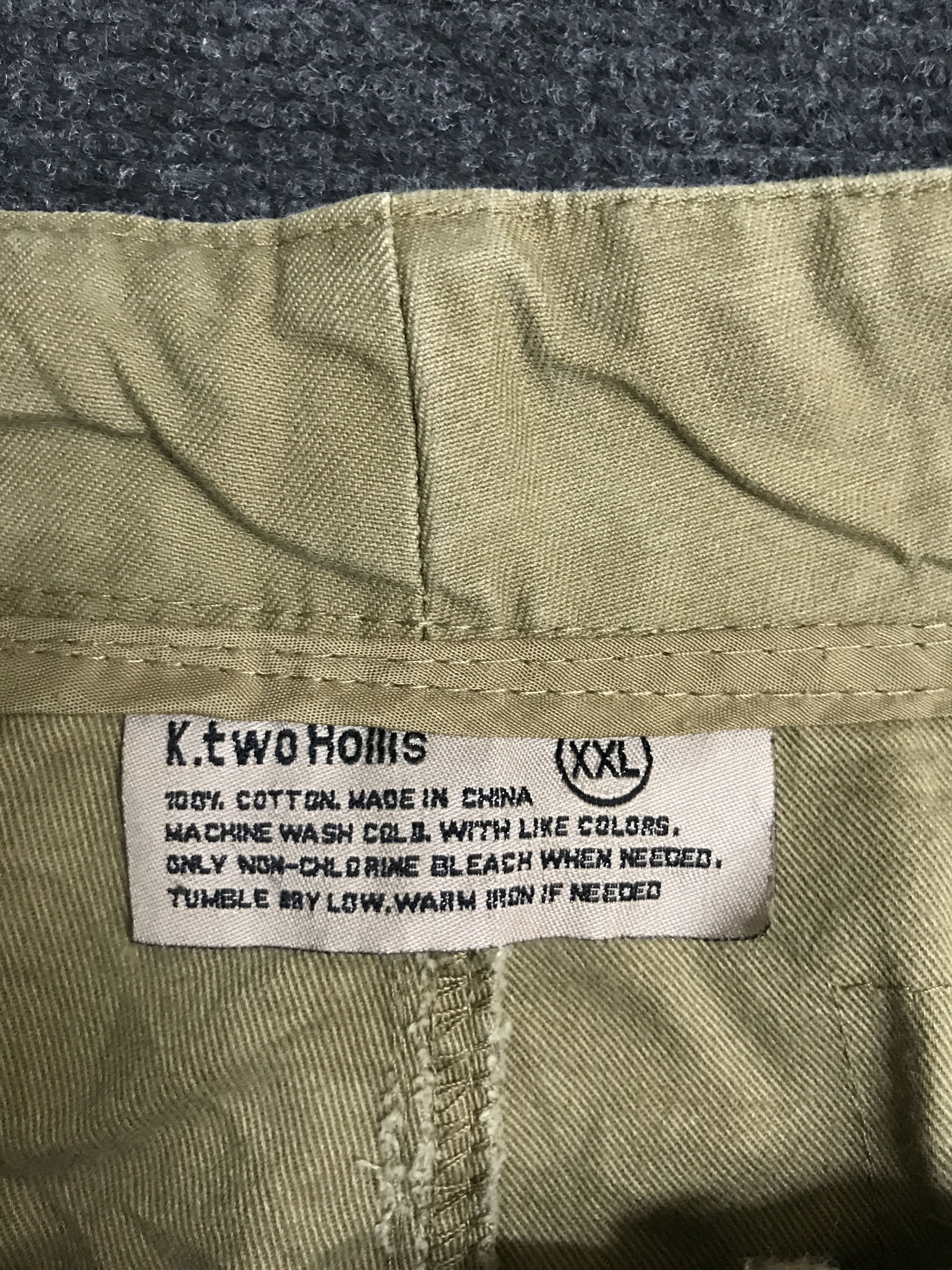 Japanese Brand CP312 KTwoHill Japan Military Parachute Cargo Pant Size US 37 - 9 Thumbnail