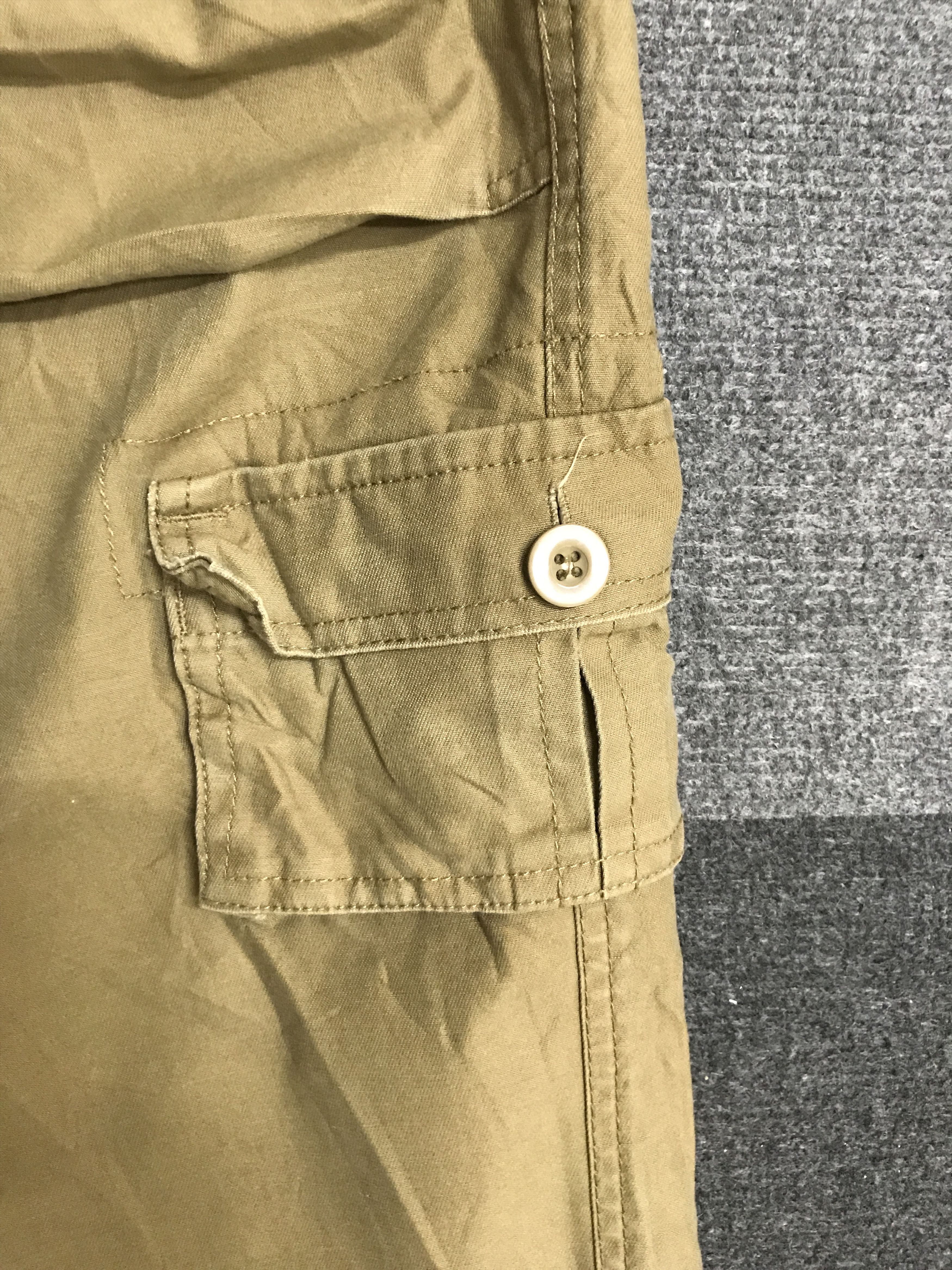 Japanese Brand CP312 KTwoHill Japan Military Parachute Cargo Pant Size US 37 - 7 Thumbnail