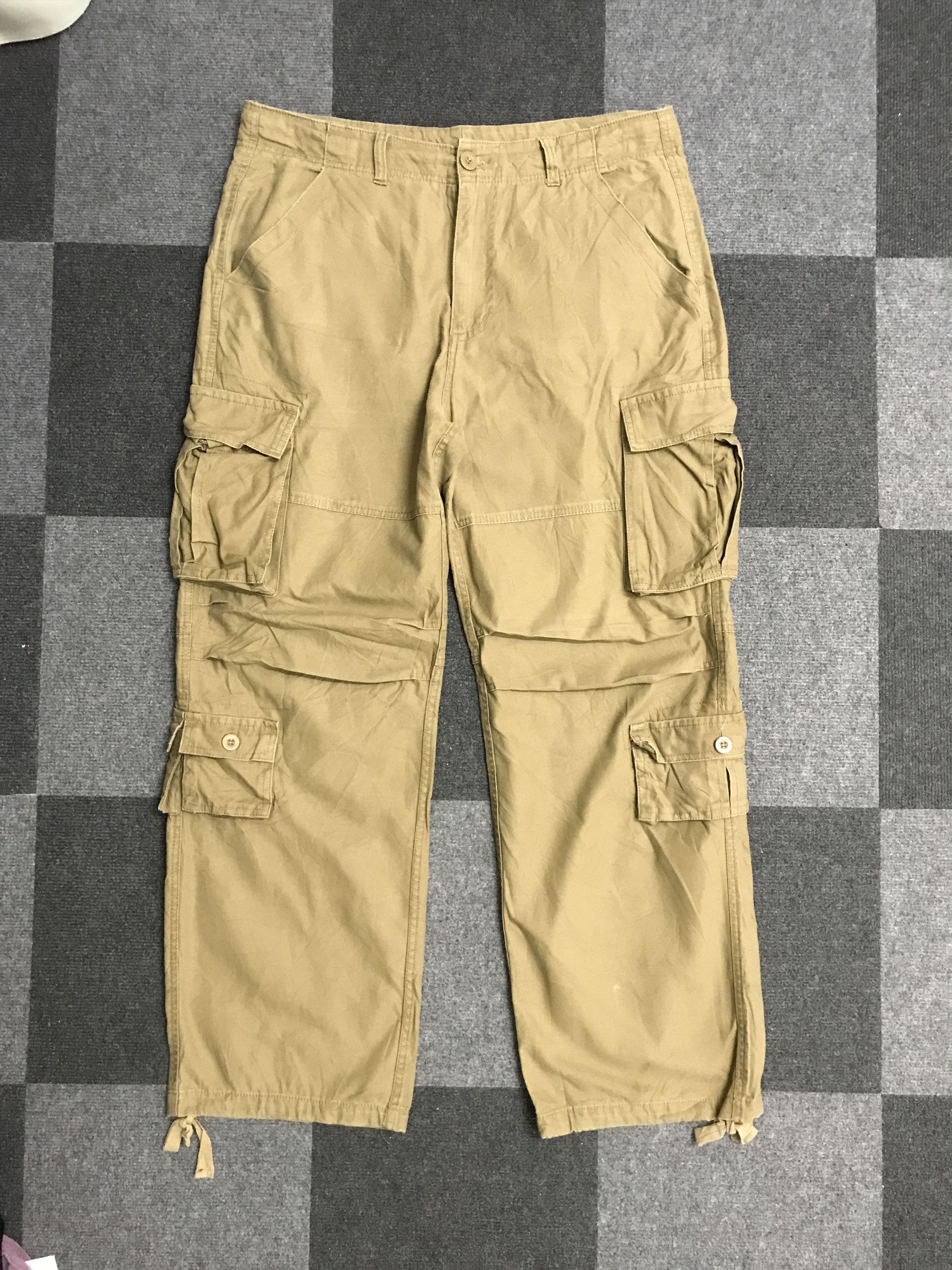 Japanese Brand CP312 KTwoHill Japan Military Parachute Cargo Pant Size US 37 - 1 Thumbnail