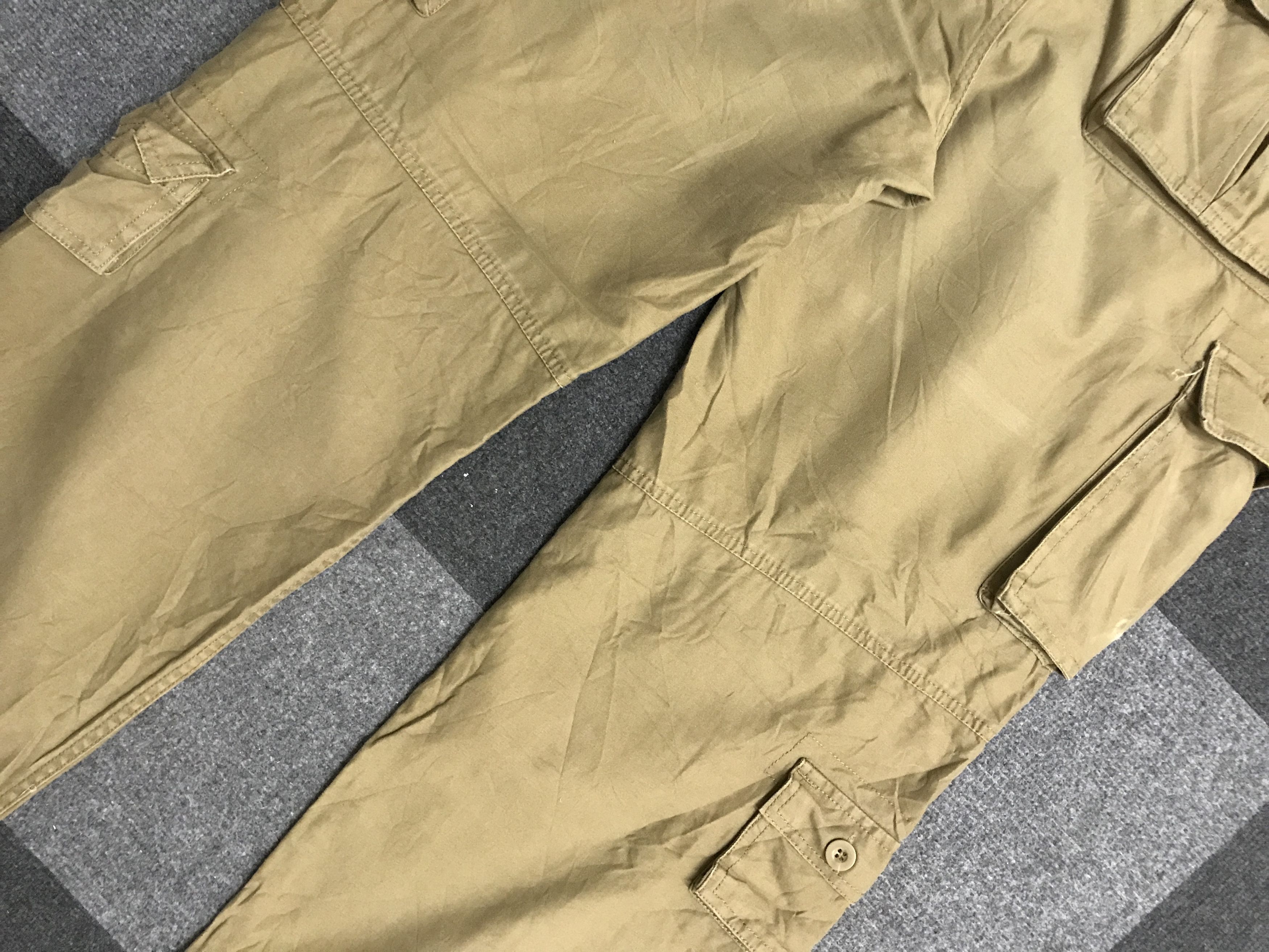 Japanese Brand CP312 KTwoHill Japan Military Parachute Cargo Pant Size US 37 - 12 Thumbnail