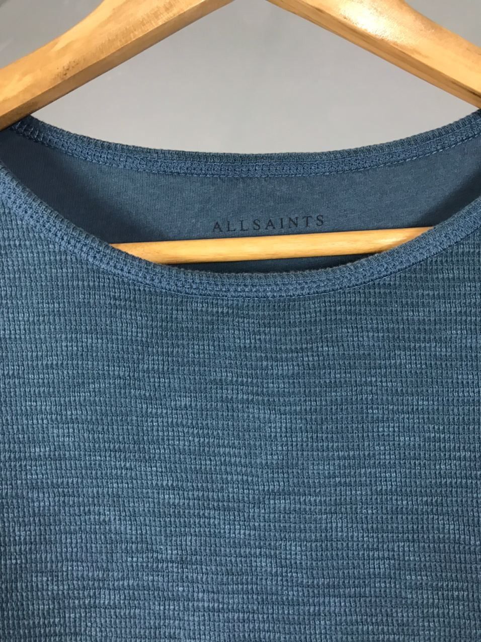 Allsaints Allsaints luxury streetwear blue sweatshirt Size US S / EU 44-46 / 1 - 3 Thumbnail