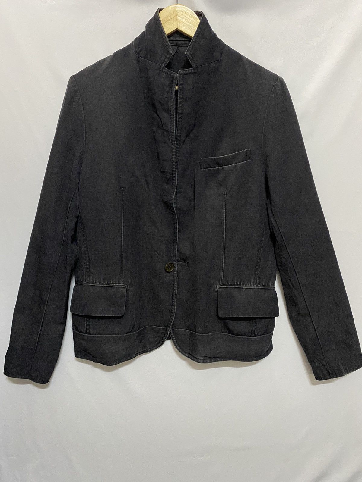 image of Cabane De Zucca Light Jacket Spikes in Black, Women's (Size Medium)