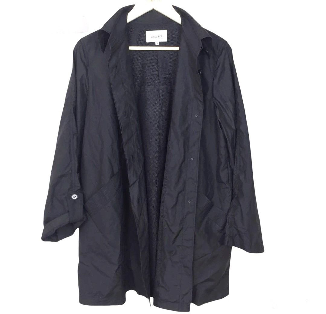 Hanae Mori × Japanese Brand × Vintage VINTAGE HANAE MORI BUTTON UP LONG LIGHT JACKET COLLAR Size US M / EU 48-50 / 2 - 2 Thumbnail