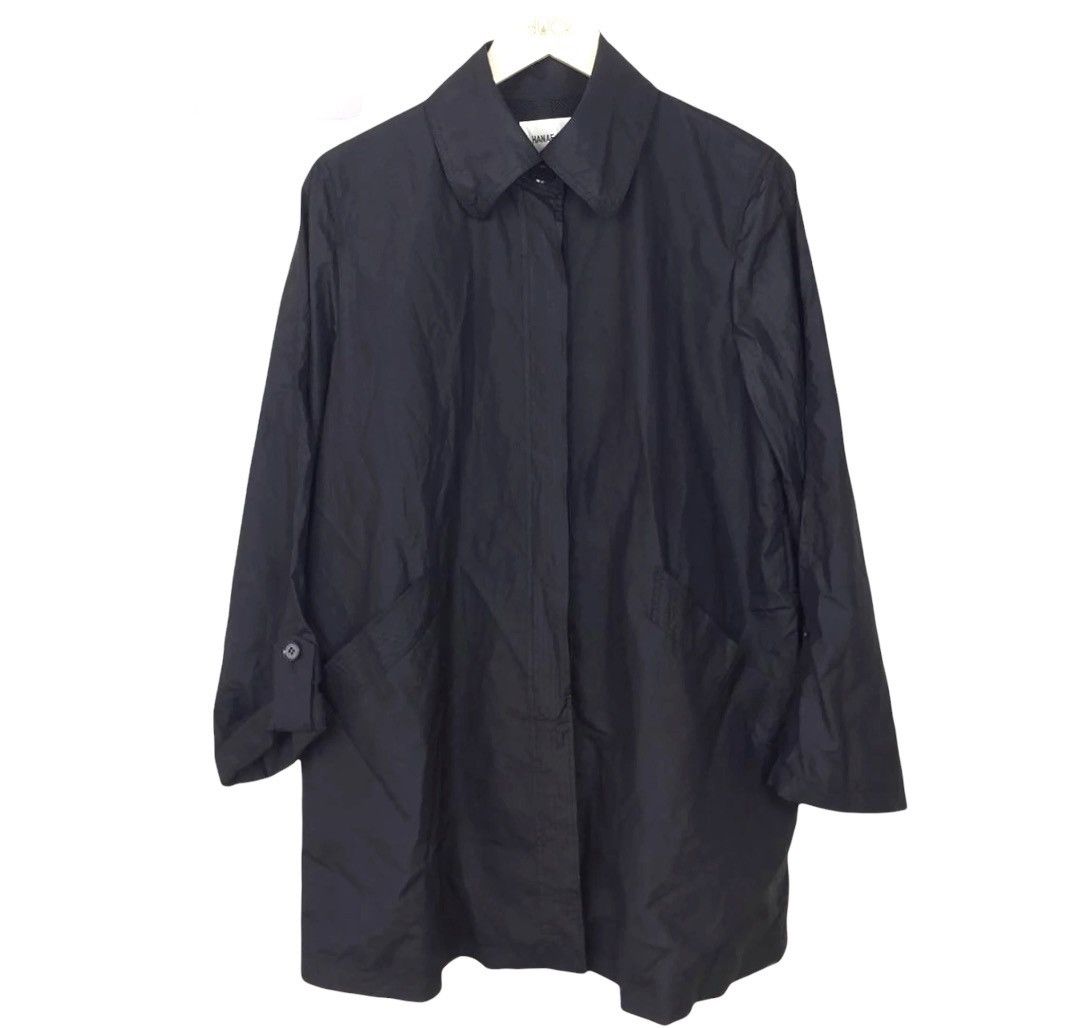 Hanae Mori × Japanese Brand × Vintage VINTAGE HANAE MORI BUTTON UP LONG LIGHT JACKET COLLAR Size US M / EU 48-50 / 2 - 1 Thumbnail
