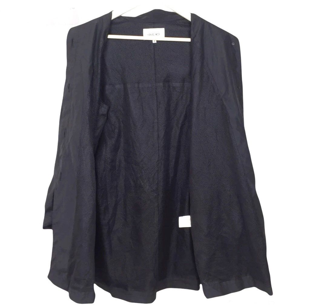 Hanae Mori × Japanese Brand × Vintage VINTAGE HANAE MORI BUTTON UP LONG LIGHT JACKET COLLAR Size US M / EU 48-50 / 2 - 3 Thumbnail