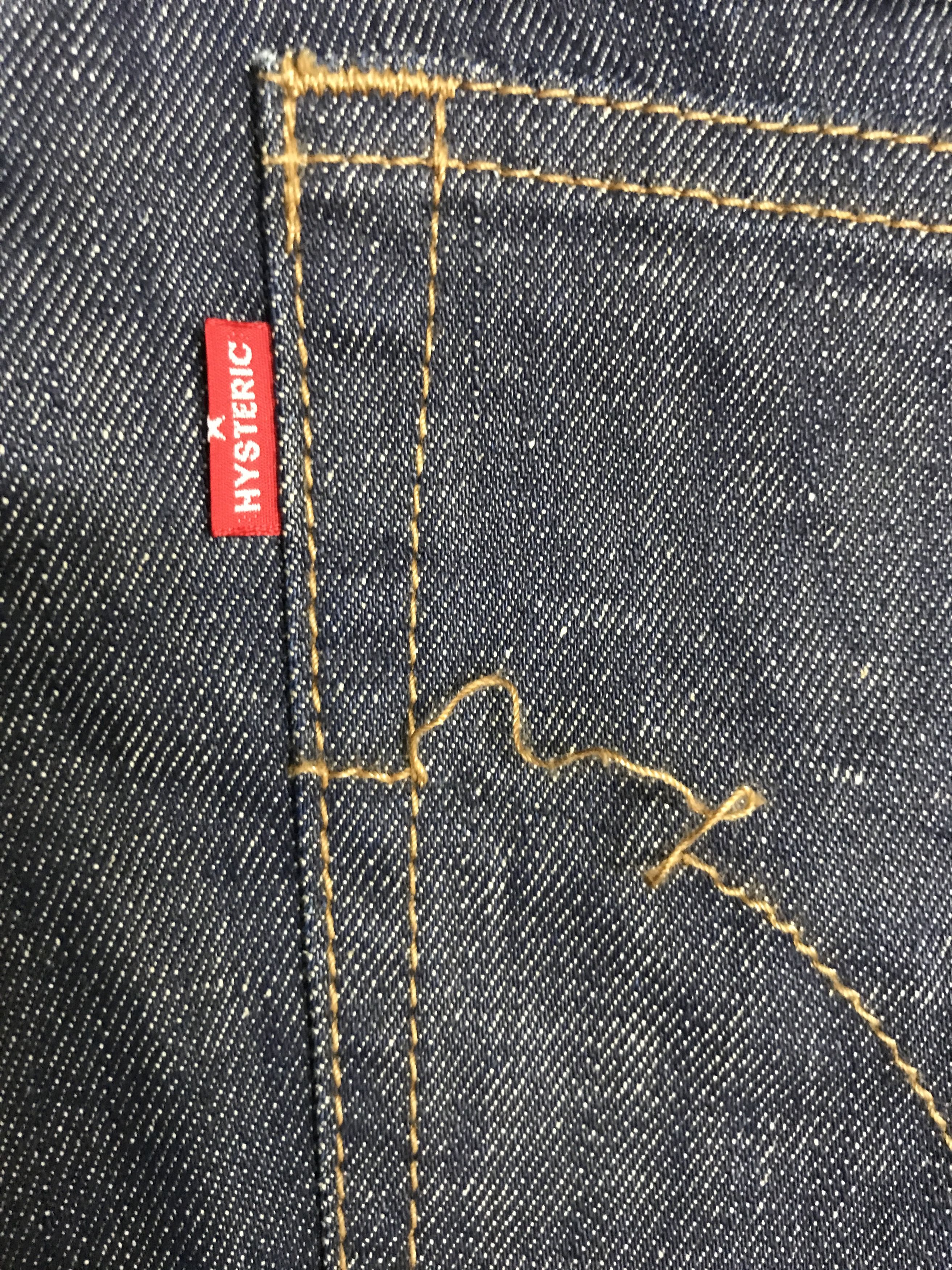 Hysteric Glamour D160 HYSTERIC GLAMOUR KINKY Rusty Jeans Size US 31 - 12 Thumbnail
