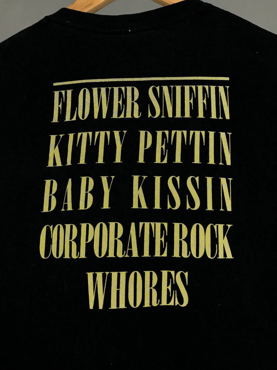 Band Tees × Nirvana × Vintage Nirvana Smile vintage rock band overprinted tee Size US S / EU 44-46 / 1 - 6 Thumbnail