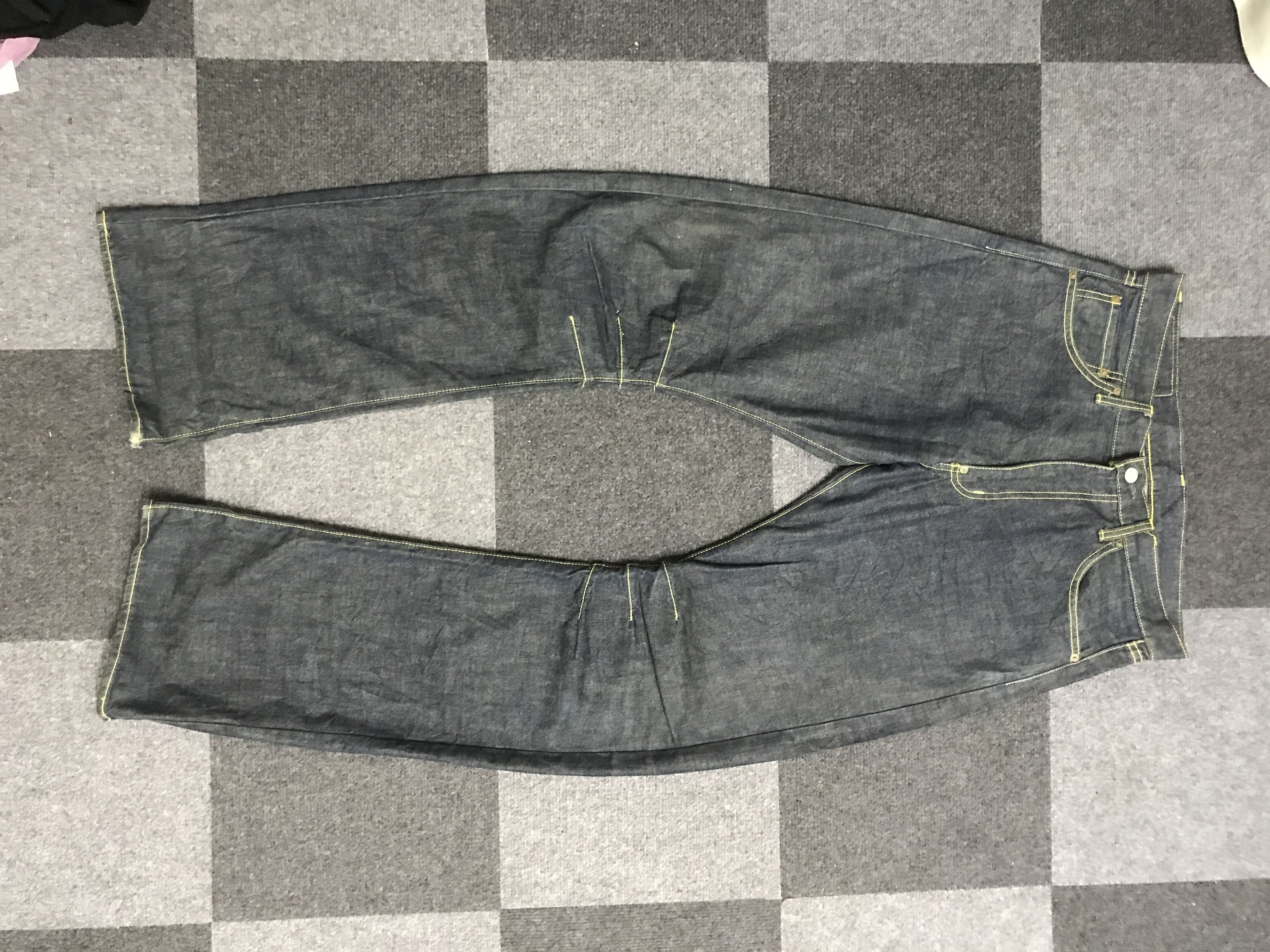 Japanese Brand D164 YEN Japan Flare Curve Leg Jeans | Grailed