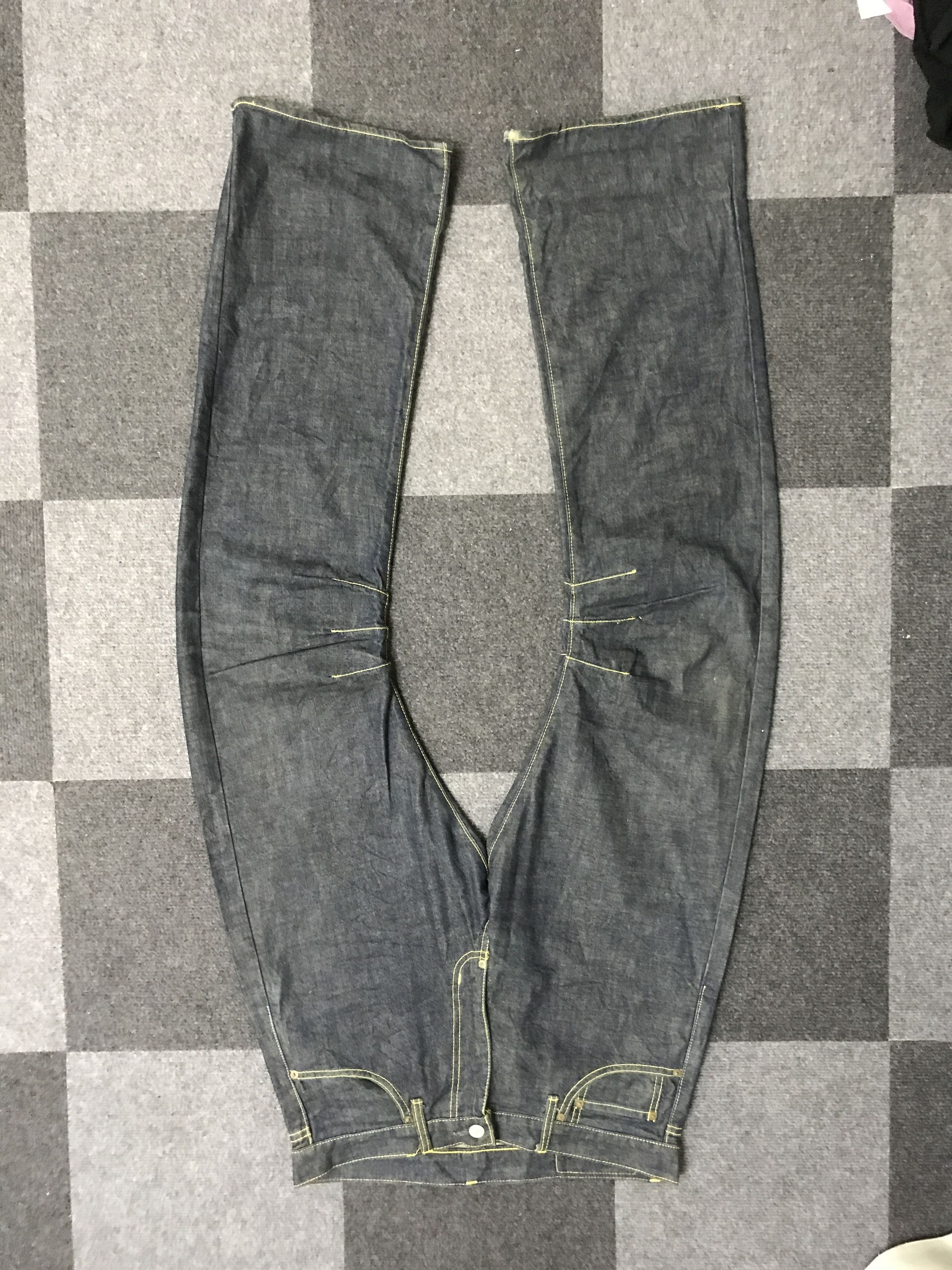 image of D164 Yen Japan Flare Curve Leg Jeans in Denim, Men's (Size 33)