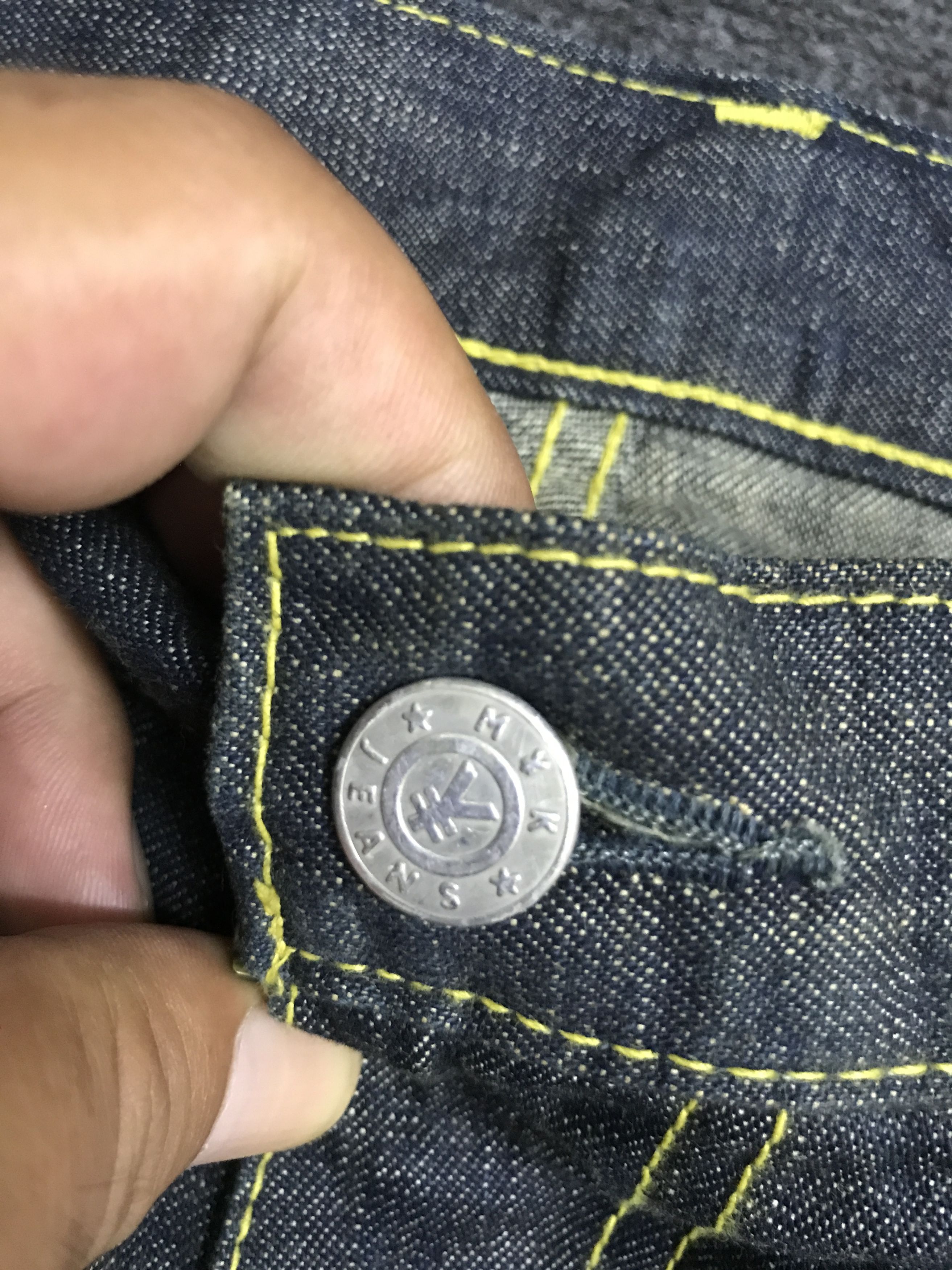 D164 YEN Japan Flare Curve Leg Jeans