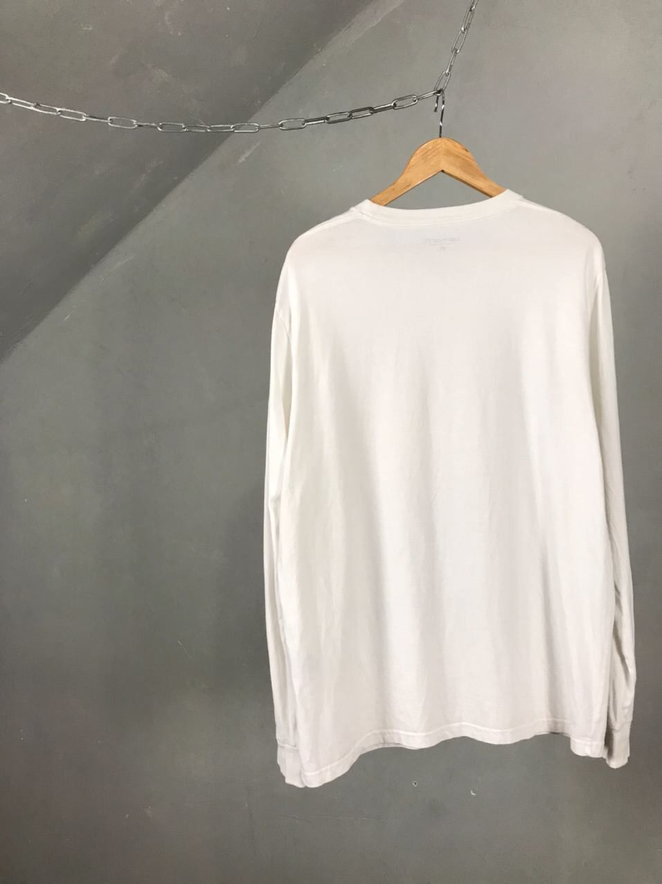 Carhartt Carhartt Wip White Big Logo Longsleeve Streetwear Size US XL / EU 56 / 4 - 9 Thumbnail