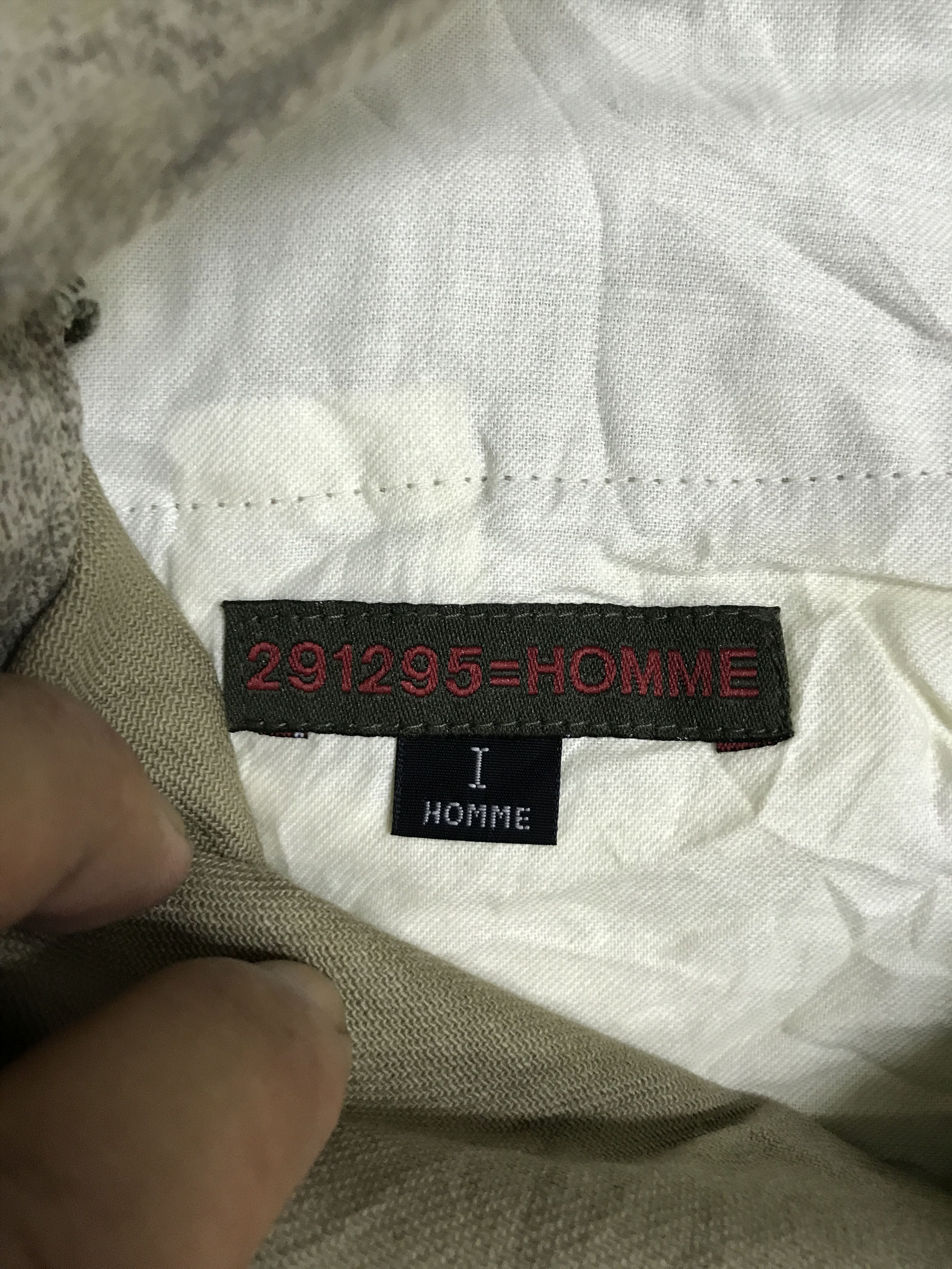 Japanese Brand P80 291295 Japan Artisanal Smoky Effect Pant Size US 29 - 15 Thumbnail
