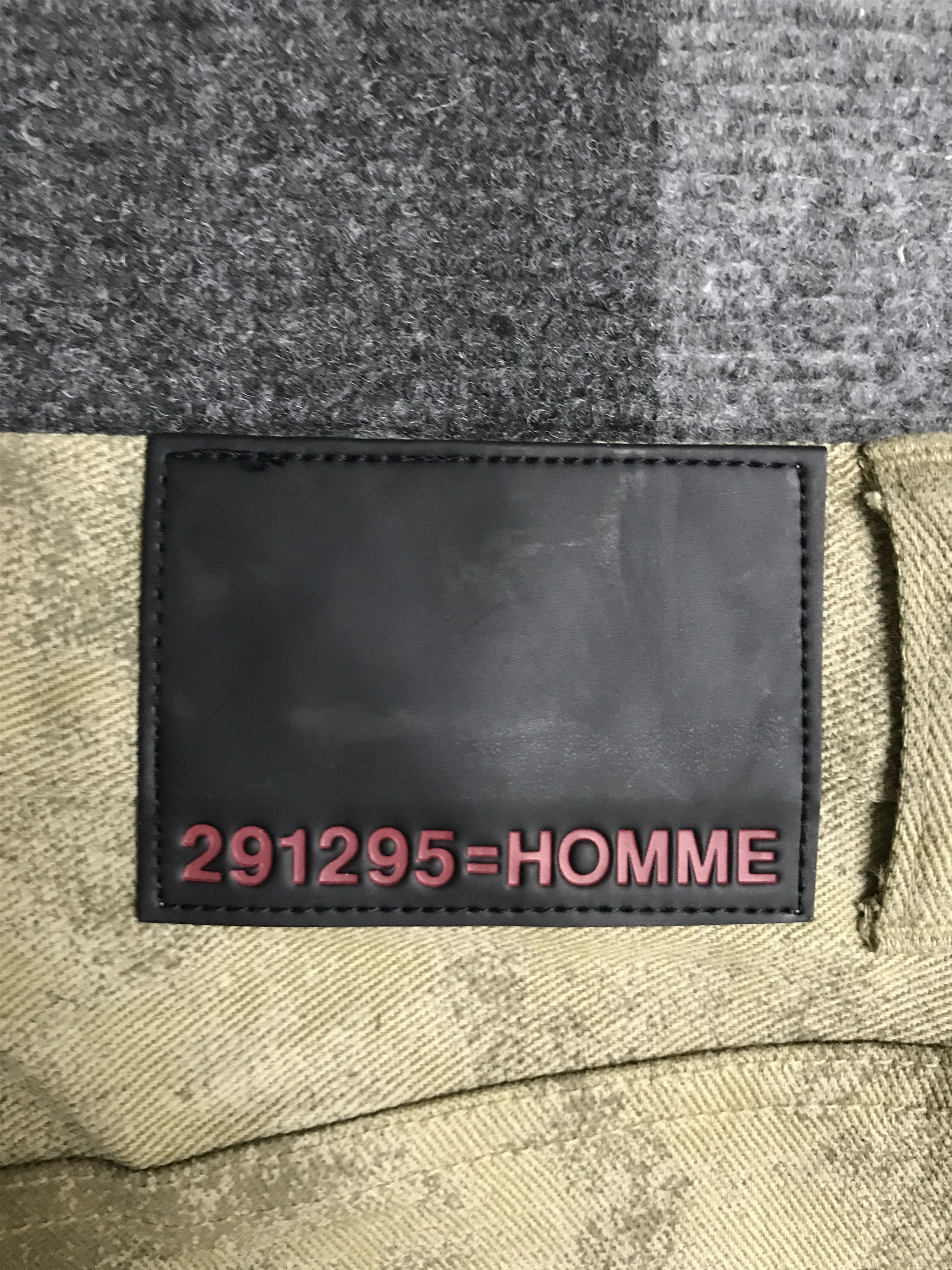 Japanese Brand P80 291295 Japan Artisanal Smoky Effect Pant Size US 29 - 13 Thumbnail