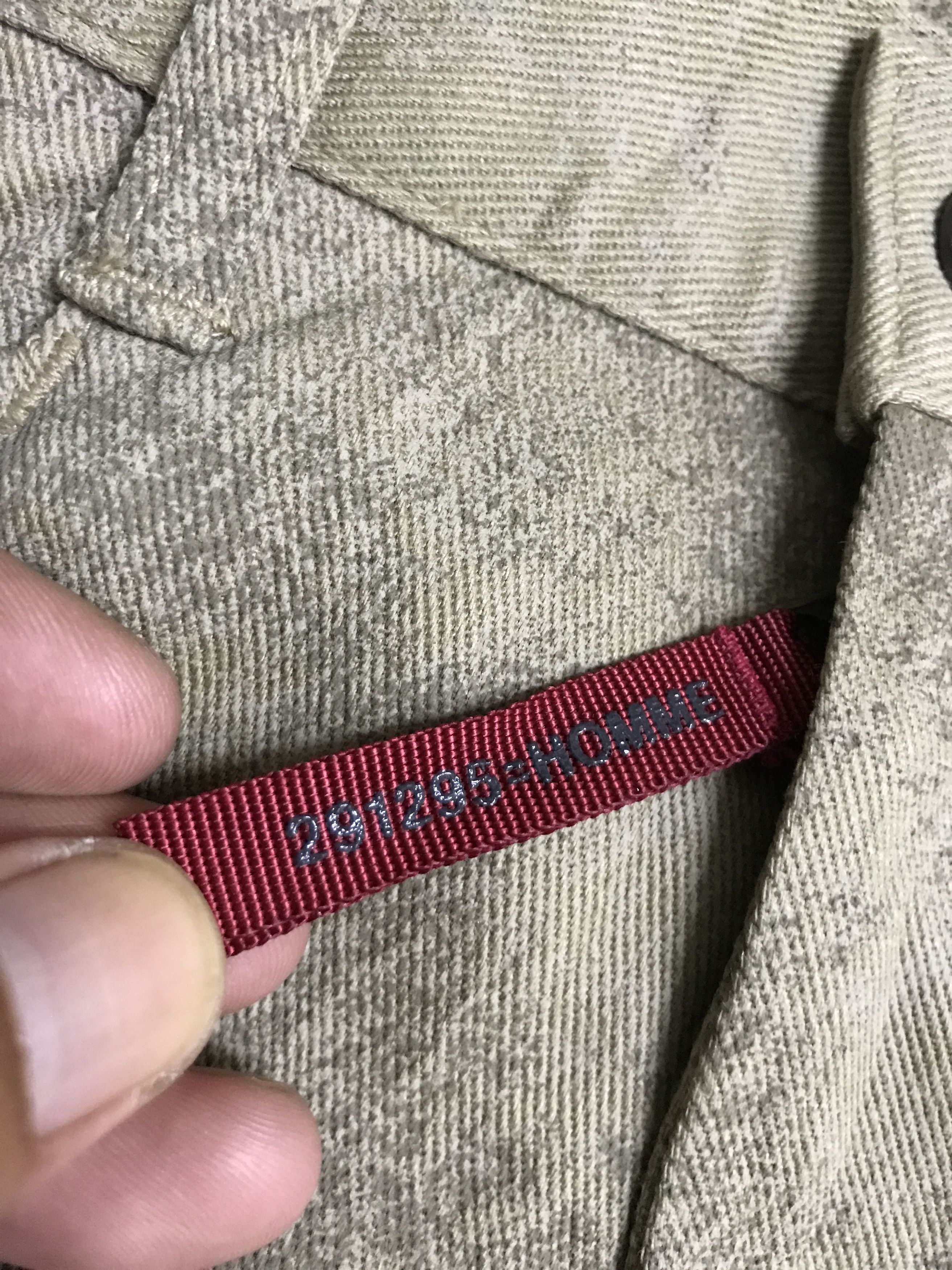 Japanese Brand P80 291295 Japan Artisanal Smoky Effect Pant Size US 29 - 7 Thumbnail
