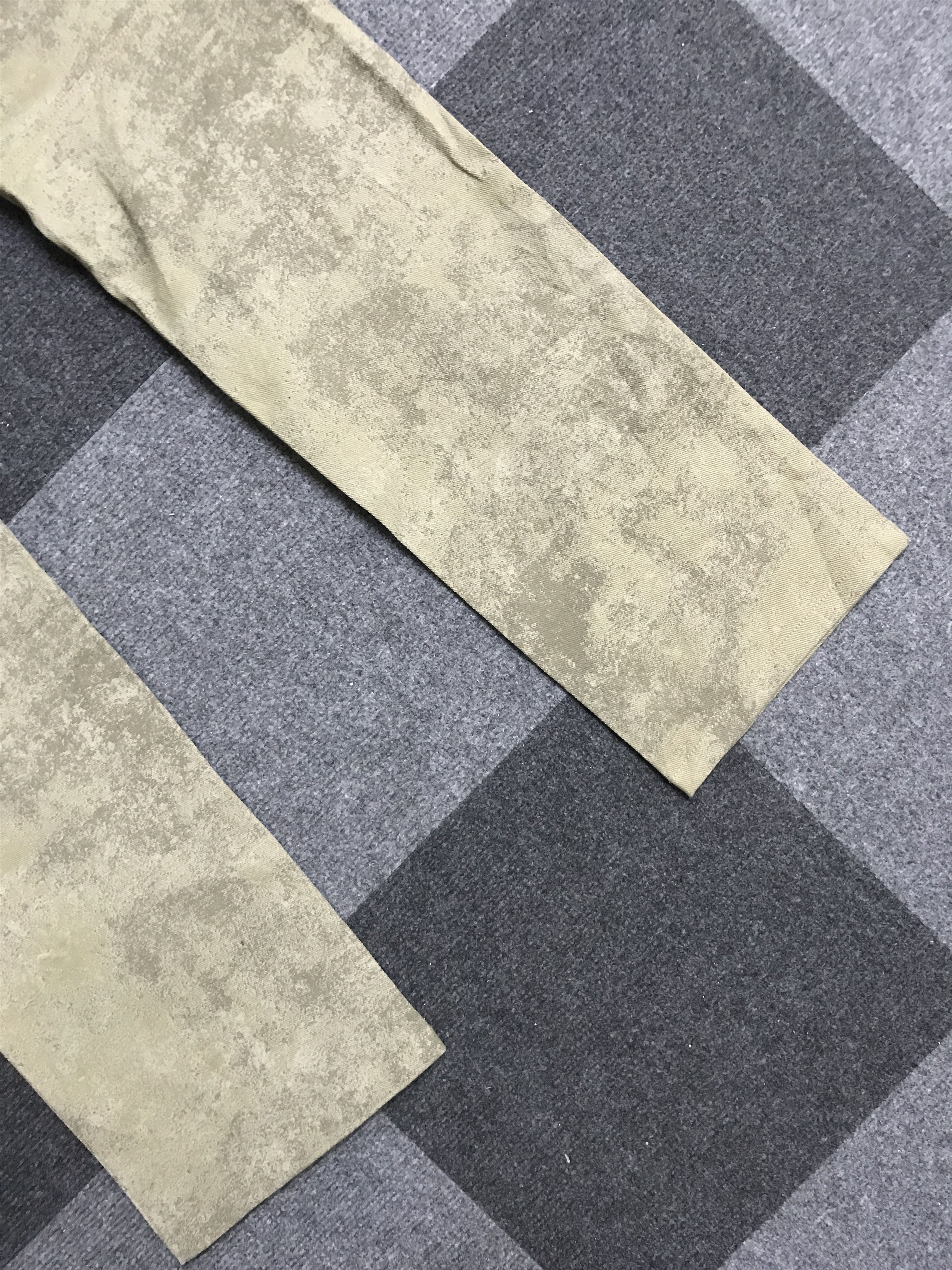 Japanese Brand P80 291295 Japan Artisanal Smoky Effect Pant Size US 29 - 12 Thumbnail