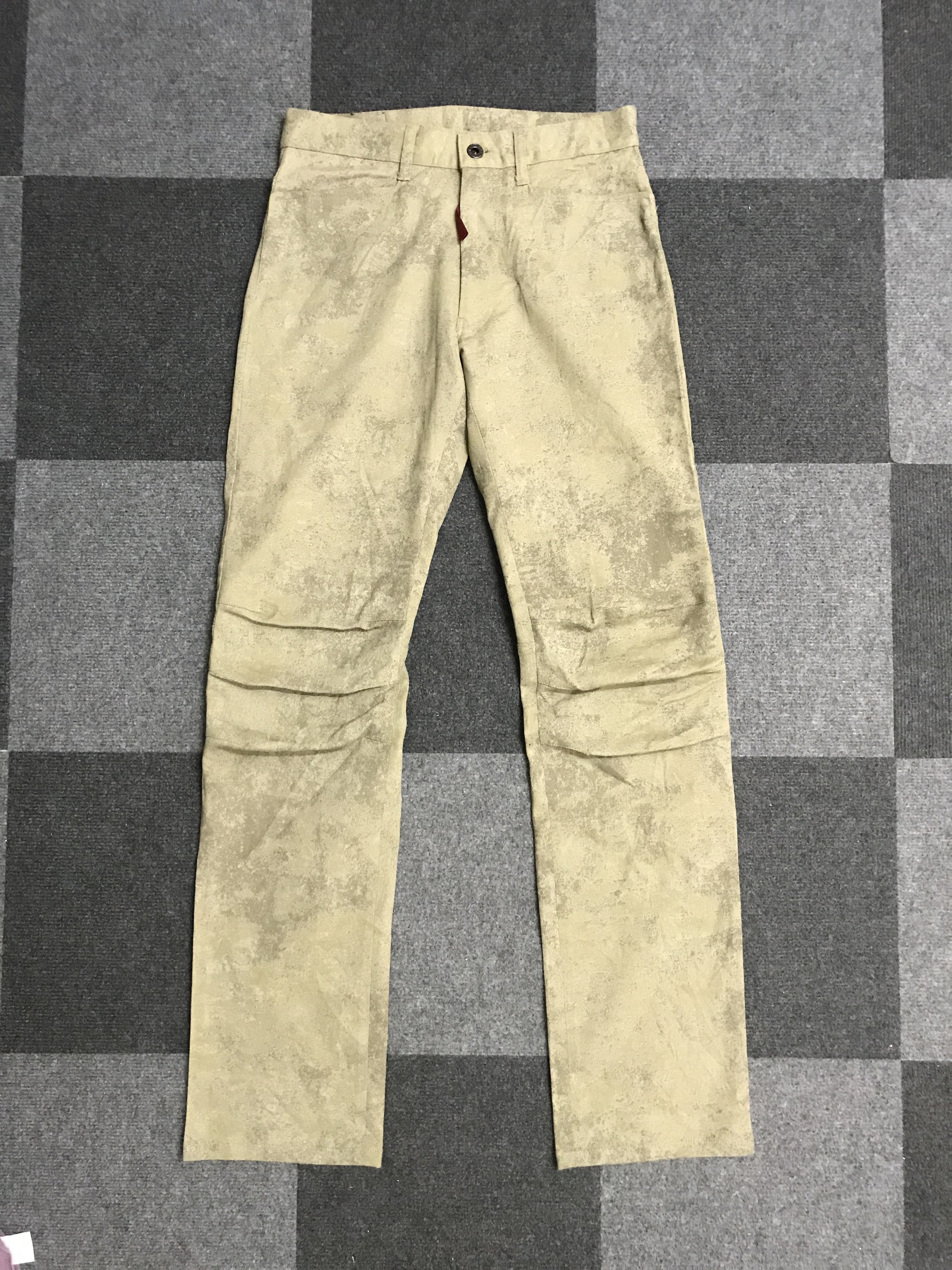 Japanese Brand P80 291295 Japan Artisanal Smoky Effect Pant Size US 29 - 3 Thumbnail