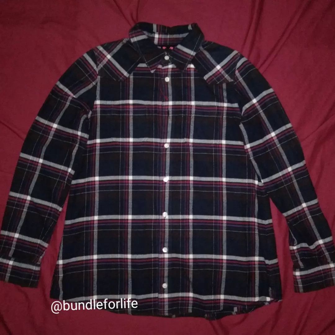 Other X-Girl Plaid shirt women streetwear skate Size ONE SIZE - 2 Thumbnail
