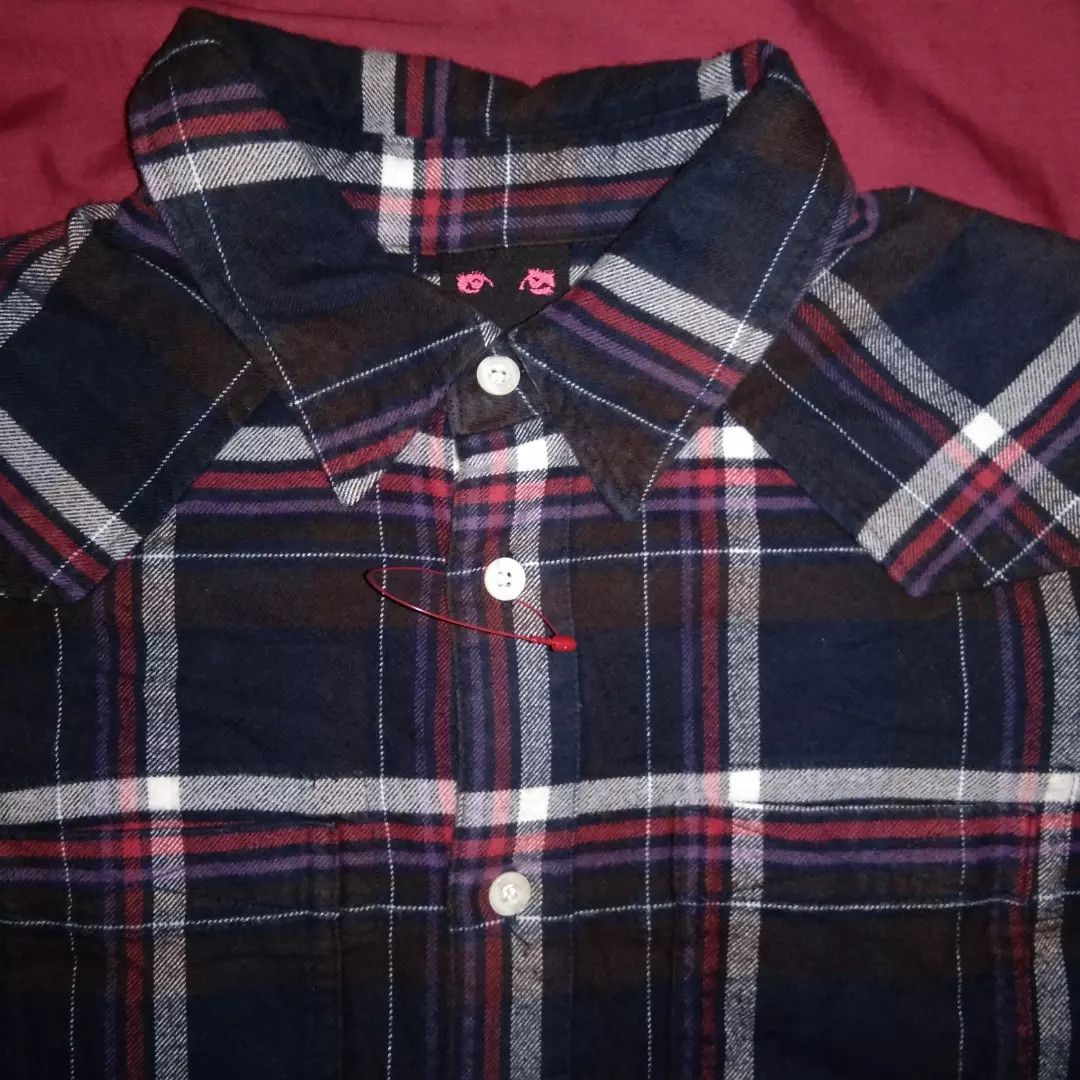 Other X-Girl Plaid shirt women streetwear skate Size ONE SIZE - 1 Thumbnail