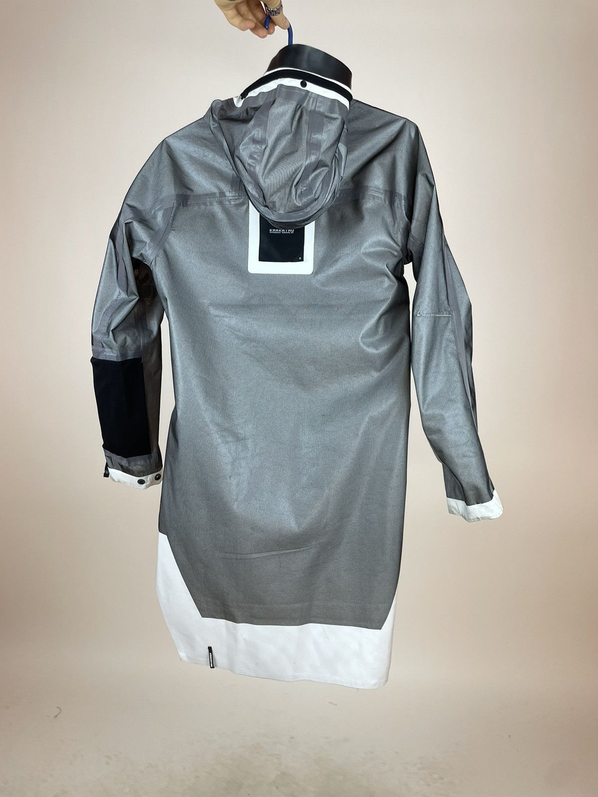 Krakatau KRAKATAU Raincoat Jacket White long futuristic waterproof Size S / US 4 / IT 40 - 20 Thumbnail