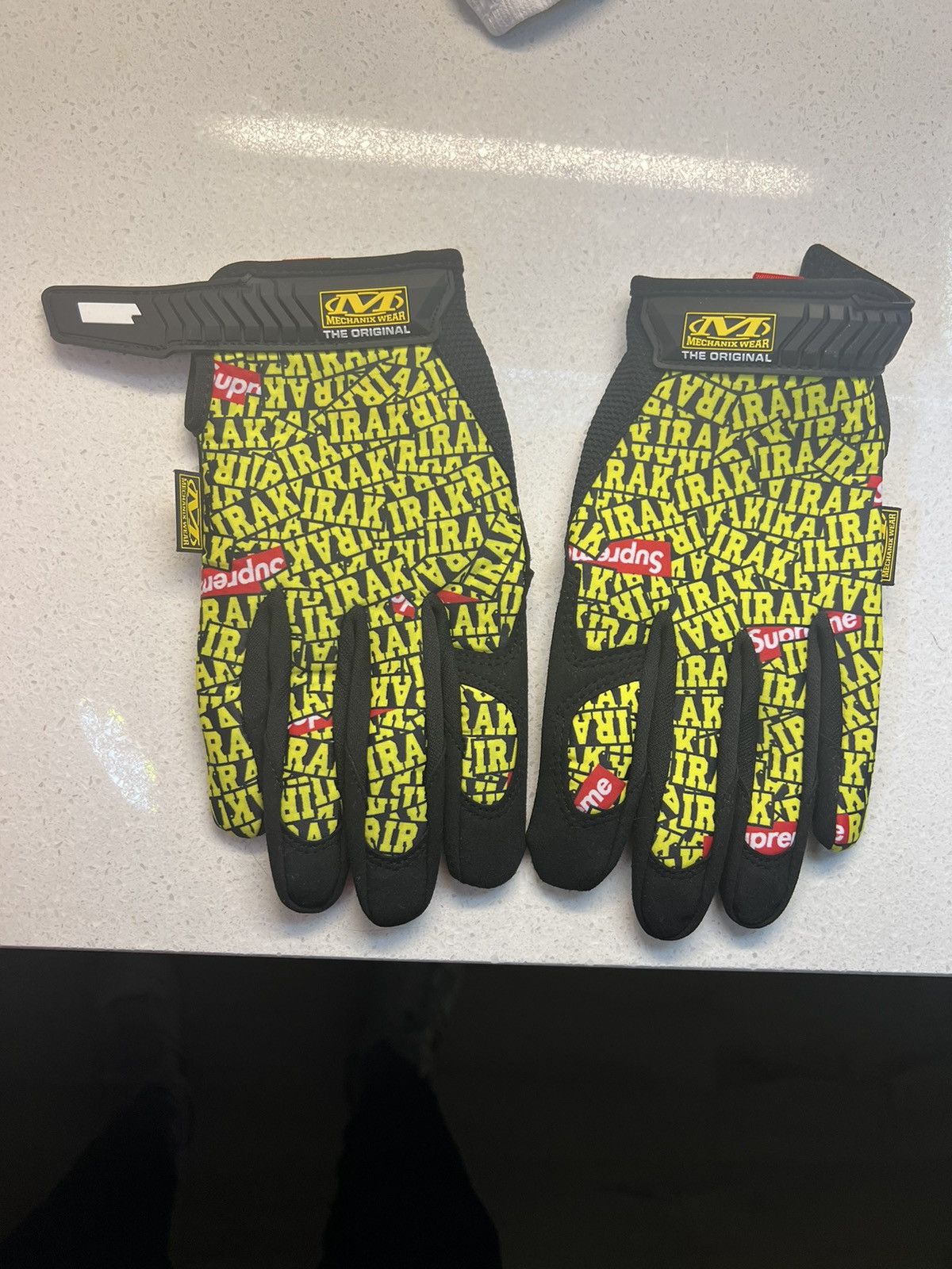 Supreme Mechanix IRAK Work Gloves Yellow