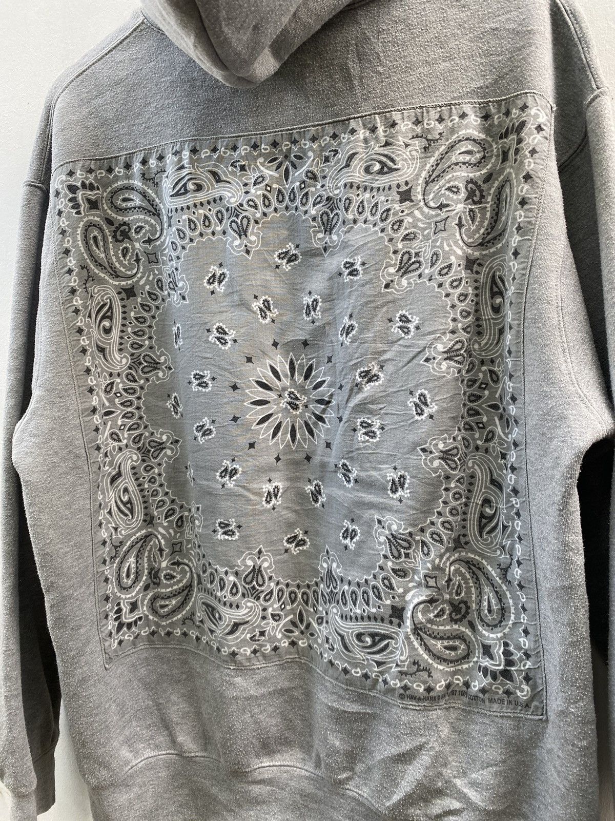 Handmade × Japanese Brand Hav-A-hank @ Rn 15817 Grey Hoodies Sweatshirts Size US M / EU 48-50 / 2 - 4 Thumbnail
