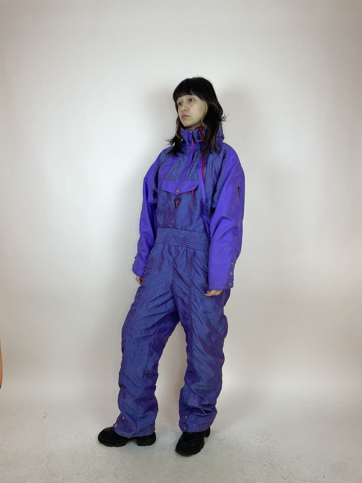 Vintage DEGRE 7 SKI Suit Vintage retro snow suit 90s 80s Size Womens Size 34" / US 12 / IT 48 - 10 Thumbnail