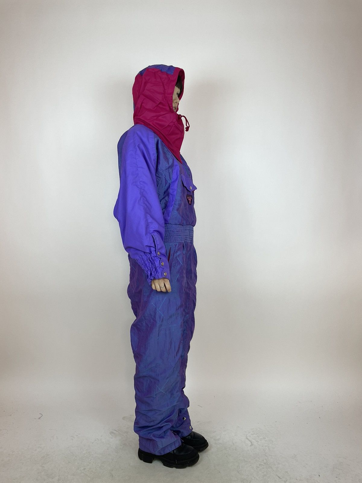 Vintage DEGRE 7 SKI Suit Vintage retro snow suit 90s 80s Size Womens Size 34" / US 12 / IT 48 - 3 Thumbnail