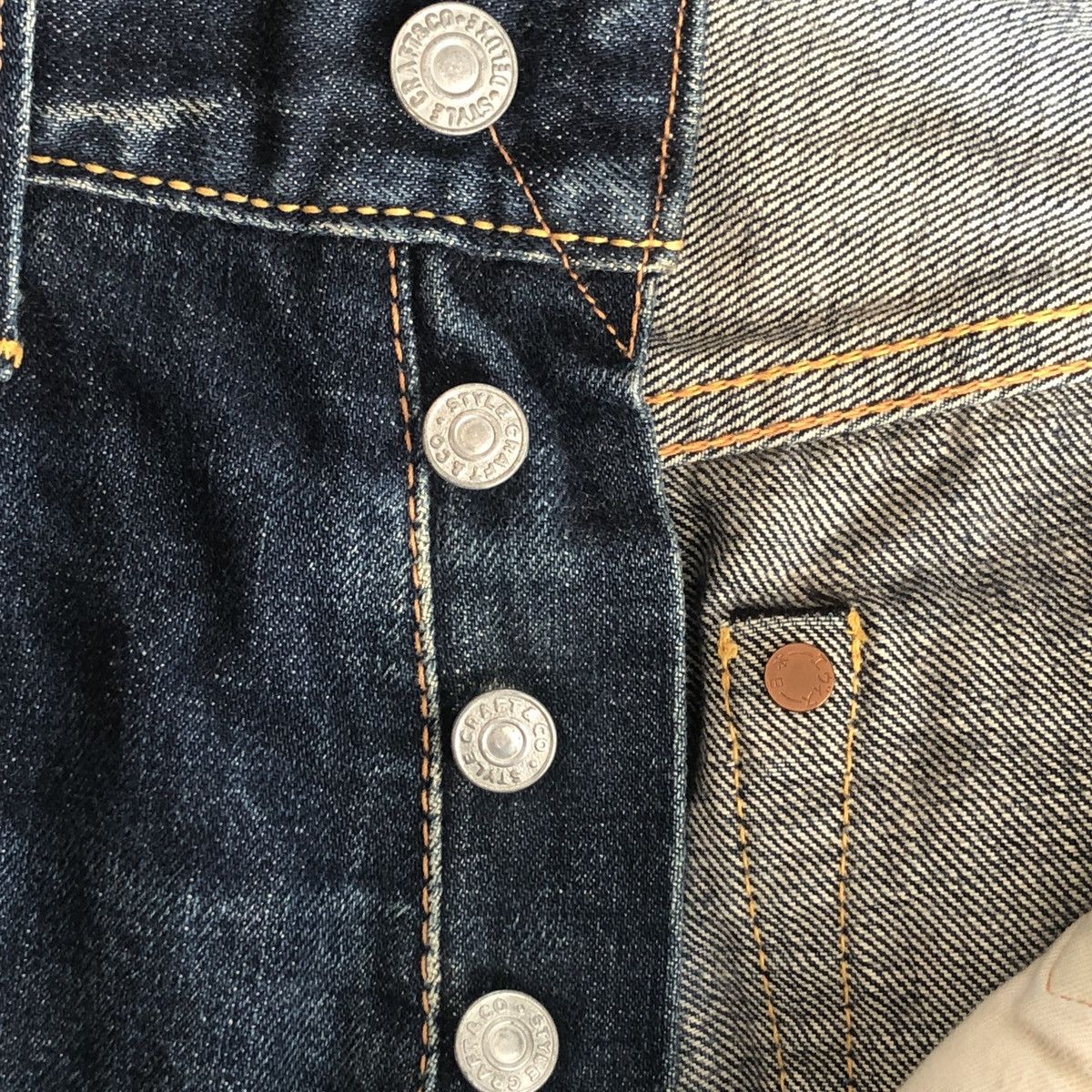Evisu × Vintage Vintage evisu selvedge jeans Size US 30 / EU 46 - 8 Thumbnail