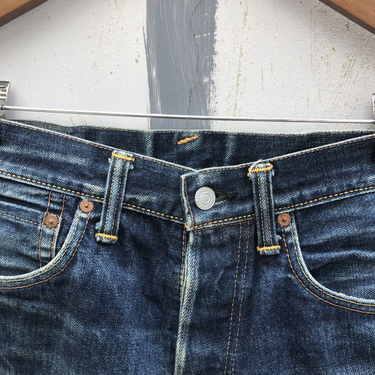 Evisu × Vintage Vintage evisu selvedge jeans Size US 30 / EU 46 - 7 Thumbnail