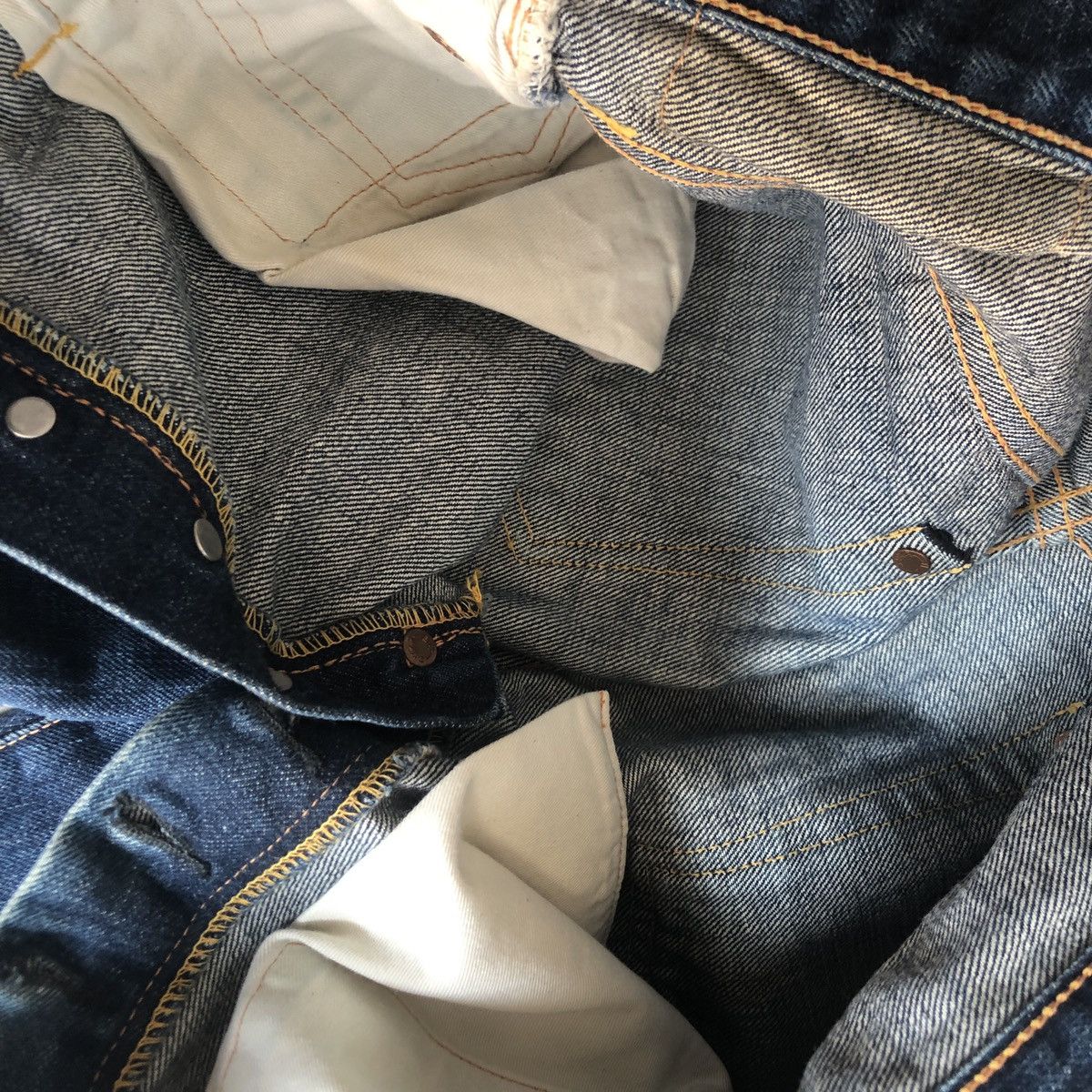 Evisu × Vintage Vintage evisu selvedge jeans Size US 30 / EU 46 - 11 Thumbnail
