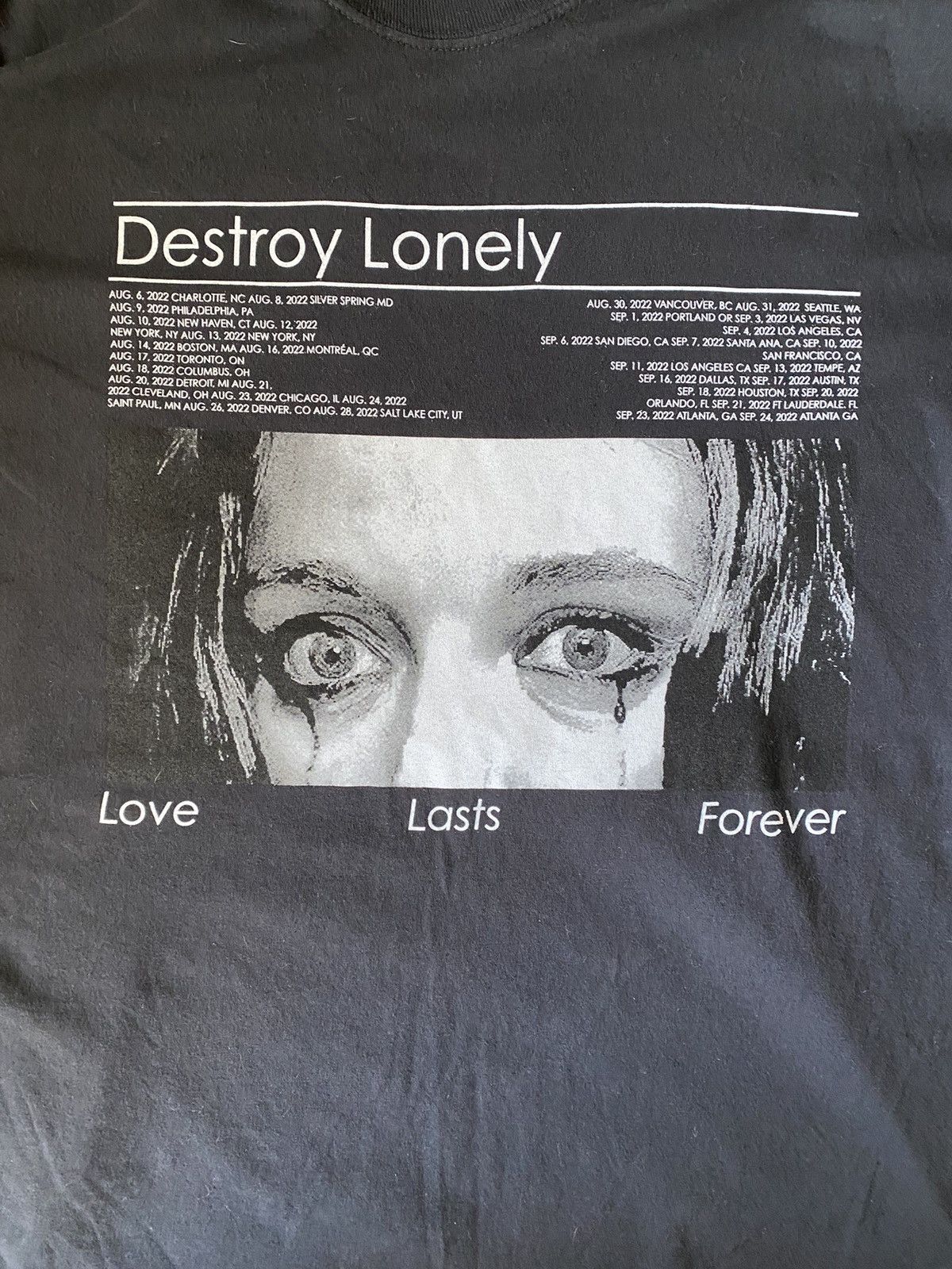 Playboi Carti Destroy Lonely “love Lasts Forever” Tee | Grailed