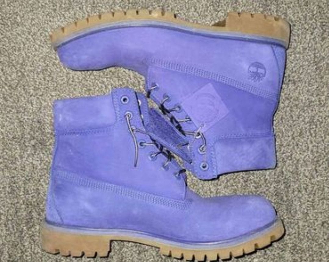 Timberland 6 Inch Purple Violet Haze Boots Footwear