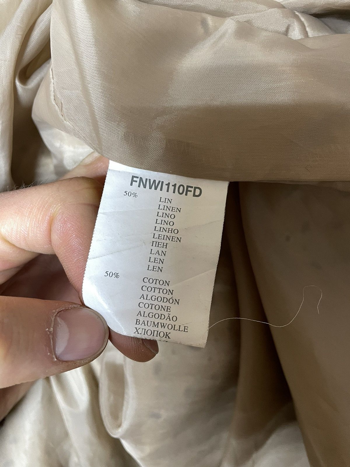 Other NAF NAF Linen Blazer Double-sided Jacket size 38 Size M / US 6-8 / IT 42-44 - 9 Thumbnail