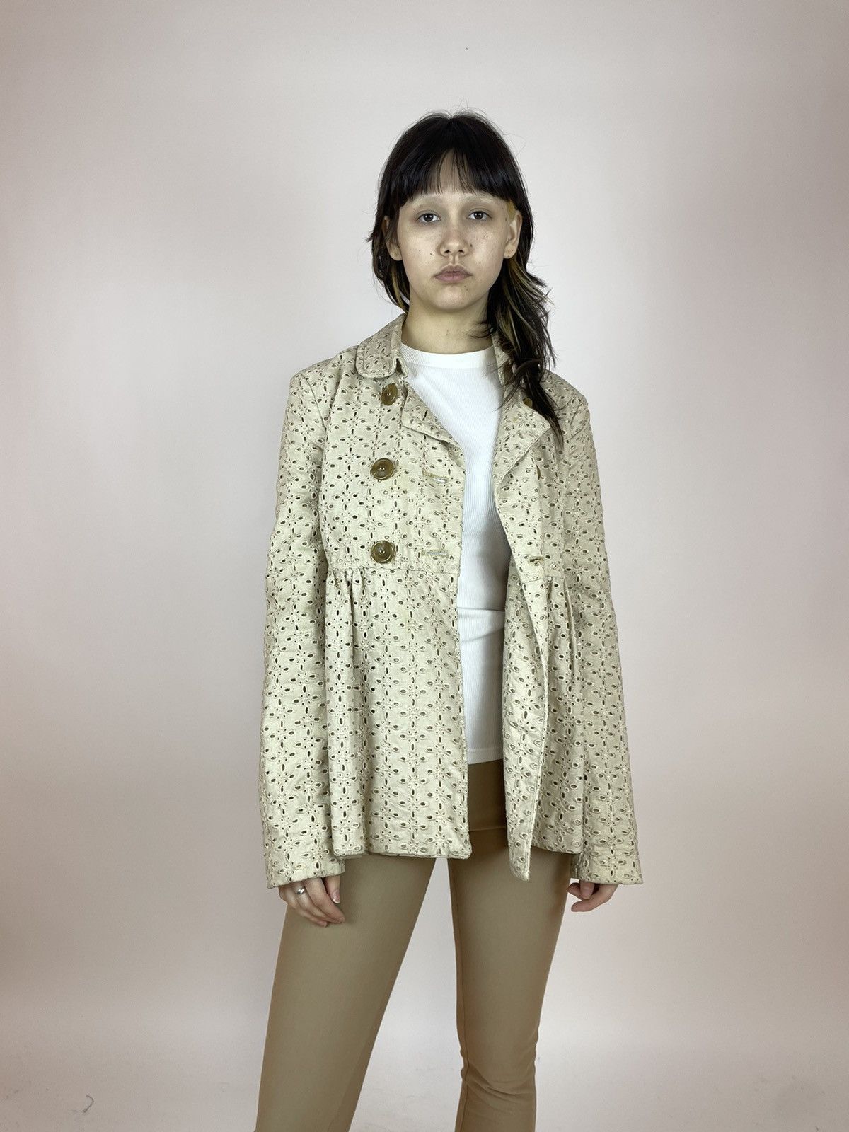 Other NAF NAF Linen Blazer Double-sided Jacket size 38 Size M / US 6-8 / IT 42-44 - 3 Thumbnail