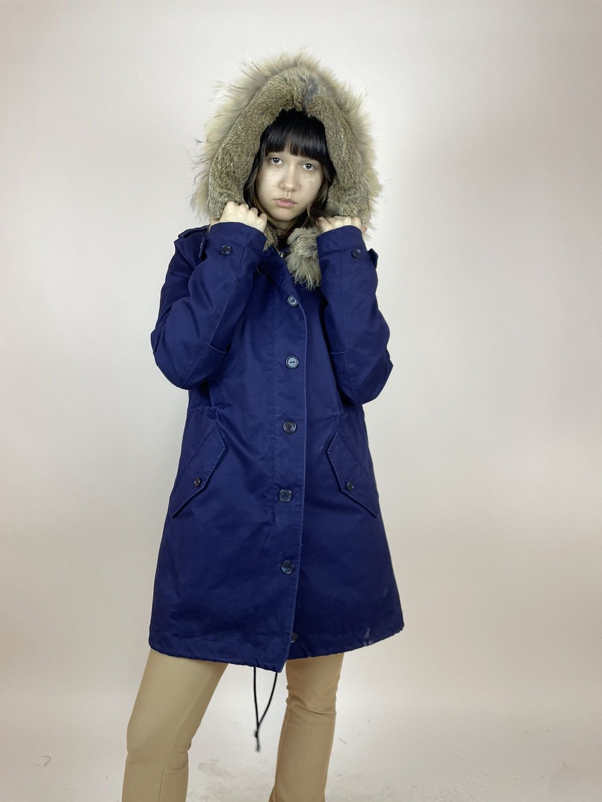 Other LAWRENCE GREY New York Womens parka jacket size L Size L / US 10 / IT 46 - 3 Thumbnail
