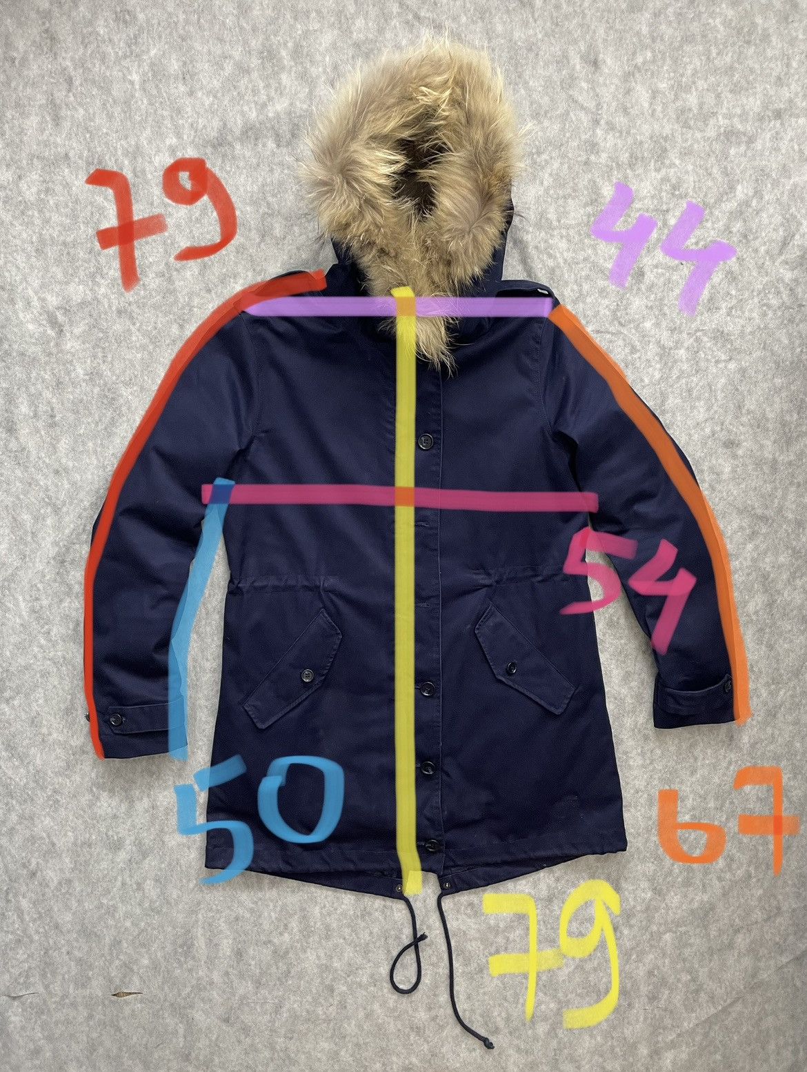 Other LAWRENCE GREY New York Womens parka jacket size L Size L / US 10 / IT 46 - 22 Thumbnail