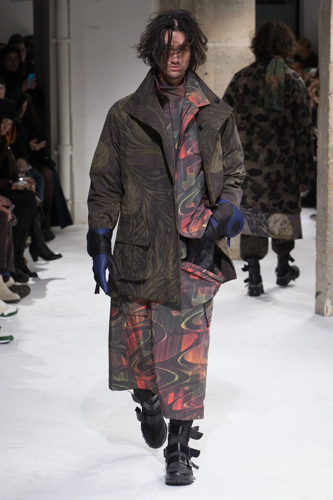 Yohji Yamamoto Yohji Yamamoto Fall 2017 Runway Jacket Size US L / EU 52-54 / 3 - 7 Thumbnail