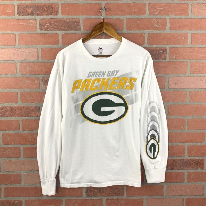 Green Bay Packers long sleeve  Majestic shirts, Long sleeve shirts, Long  sleeve