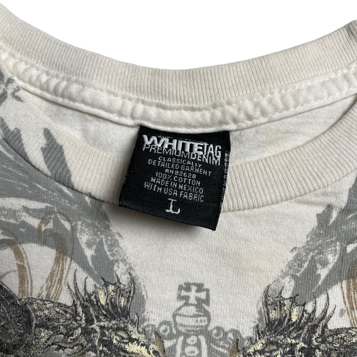 Affliction Y2K White Tag Sword Wing Affliction Style T-Shirt Size US L / EU 52-54 / 3 - 6 Thumbnail