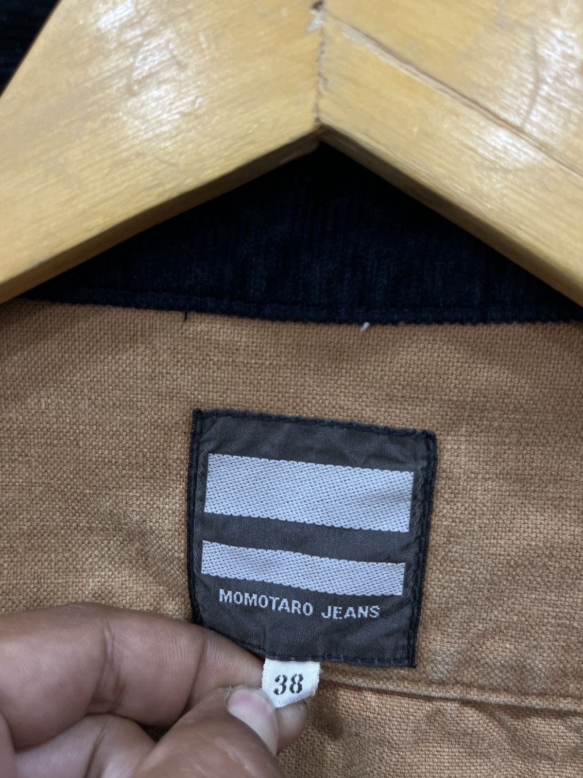Momotaro Jeans (Vvv). 🔥🔥ARCHIVE VINTAGE MOMOTARO JEANS DUCK JACKET Size US S / EU 44-46 / 1 - 9 Thumbnail
