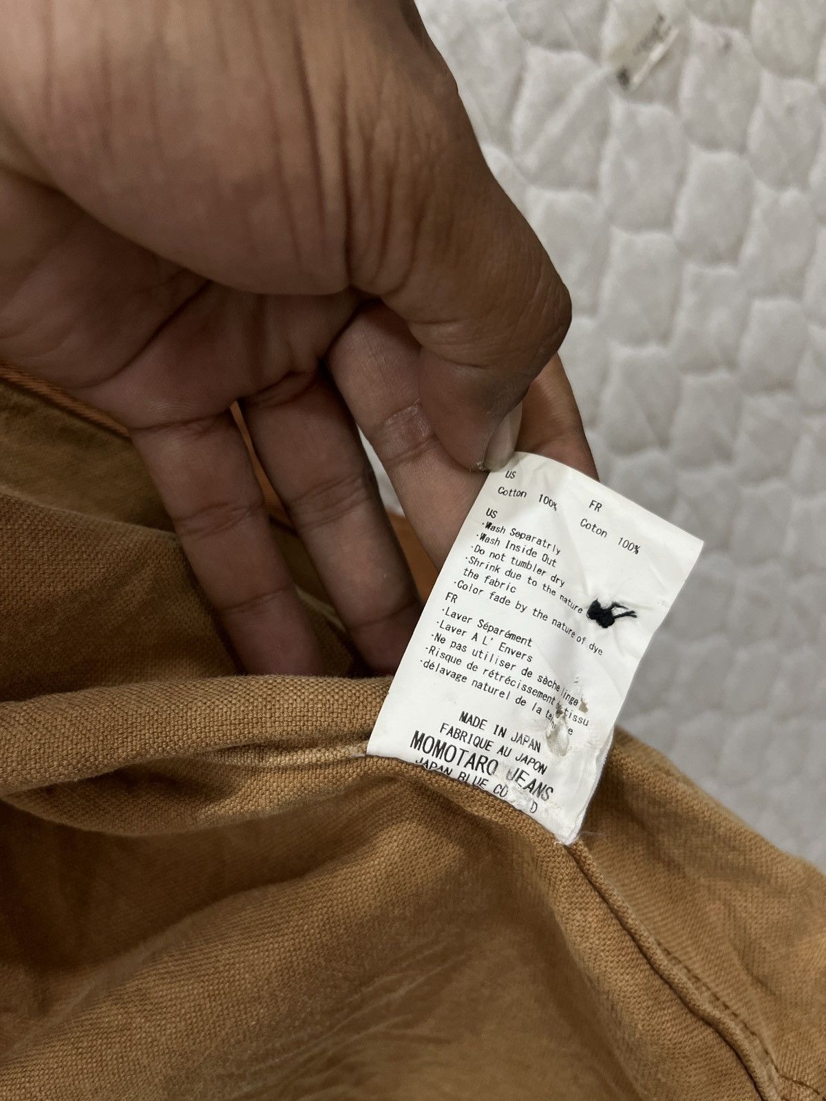 Momotaro Jeans (Vvv). 🔥🔥ARCHIVE VINTAGE MOMOTARO JEANS DUCK JACKET Size US S / EU 44-46 / 1 - 11 Thumbnail