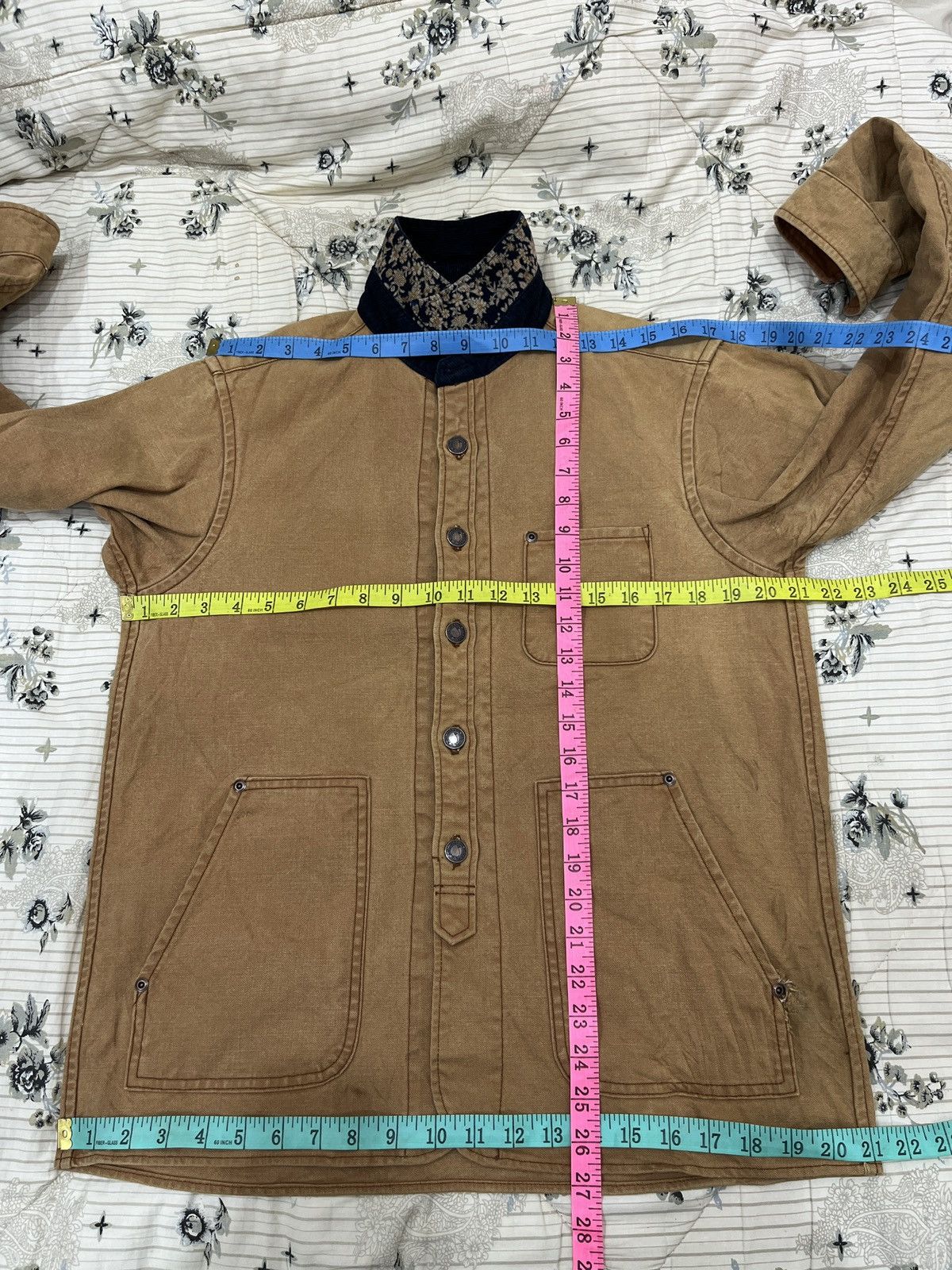 Momotaro Jeans (Vvv). 🔥🔥ARCHIVE VINTAGE MOMOTARO JEANS DUCK JACKET Size US S / EU 44-46 / 1 - 18 Thumbnail